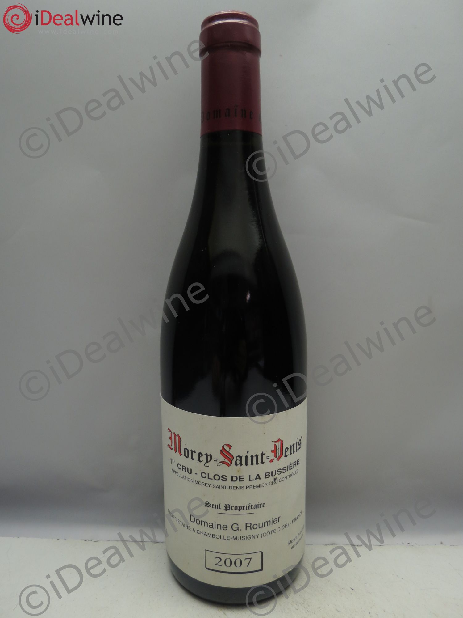 Morey-Saint-Denis 1er Cru Clos de la Bussière Georges Roumier (Domaine) 2007 - Lot de 1 bouteille - 0