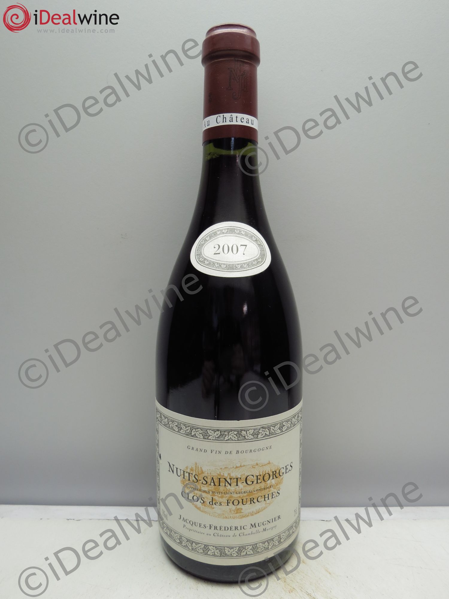 Nuits-Saint-Georges Clos des Fourches Jacques-Frédéric Mugnier 2007 - Lot de 1 bouteille - 0