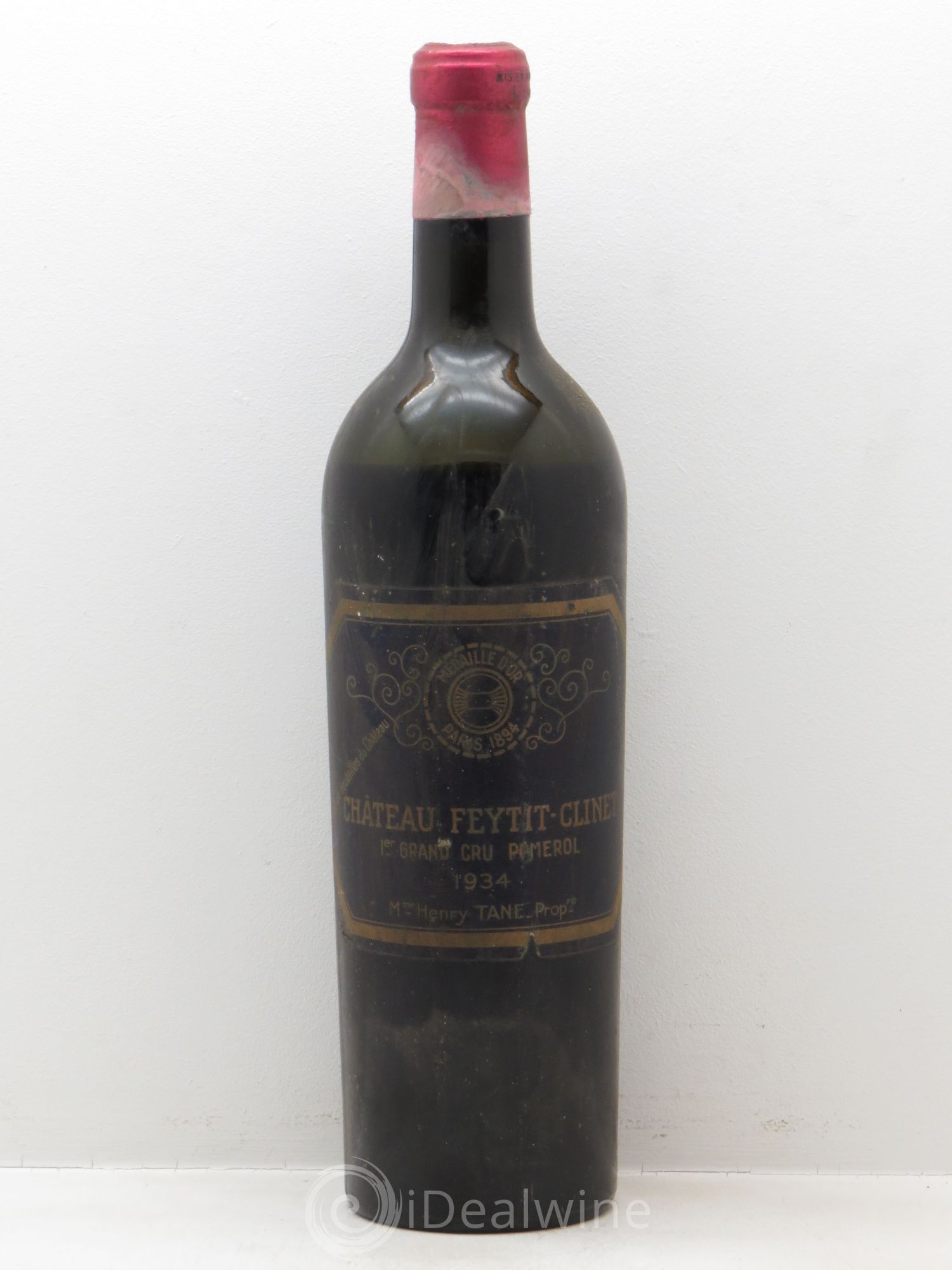 Château Feytit-Clinet 1934 - Lot de 1 bouteille - 0