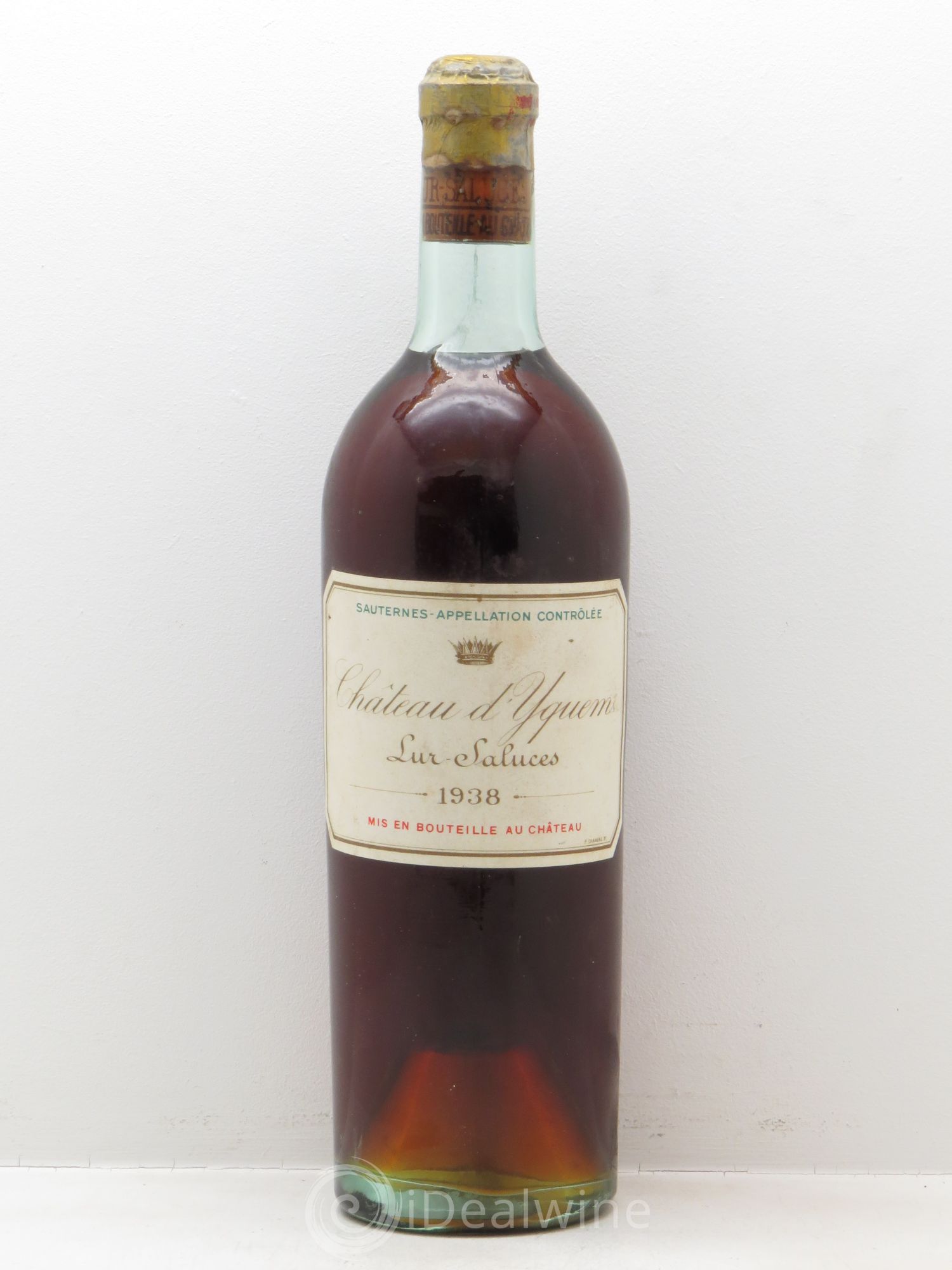 Château d' Yquem 1er Cru Classé Supérieur 1938 - Lotto di 1 bottiglia - 0