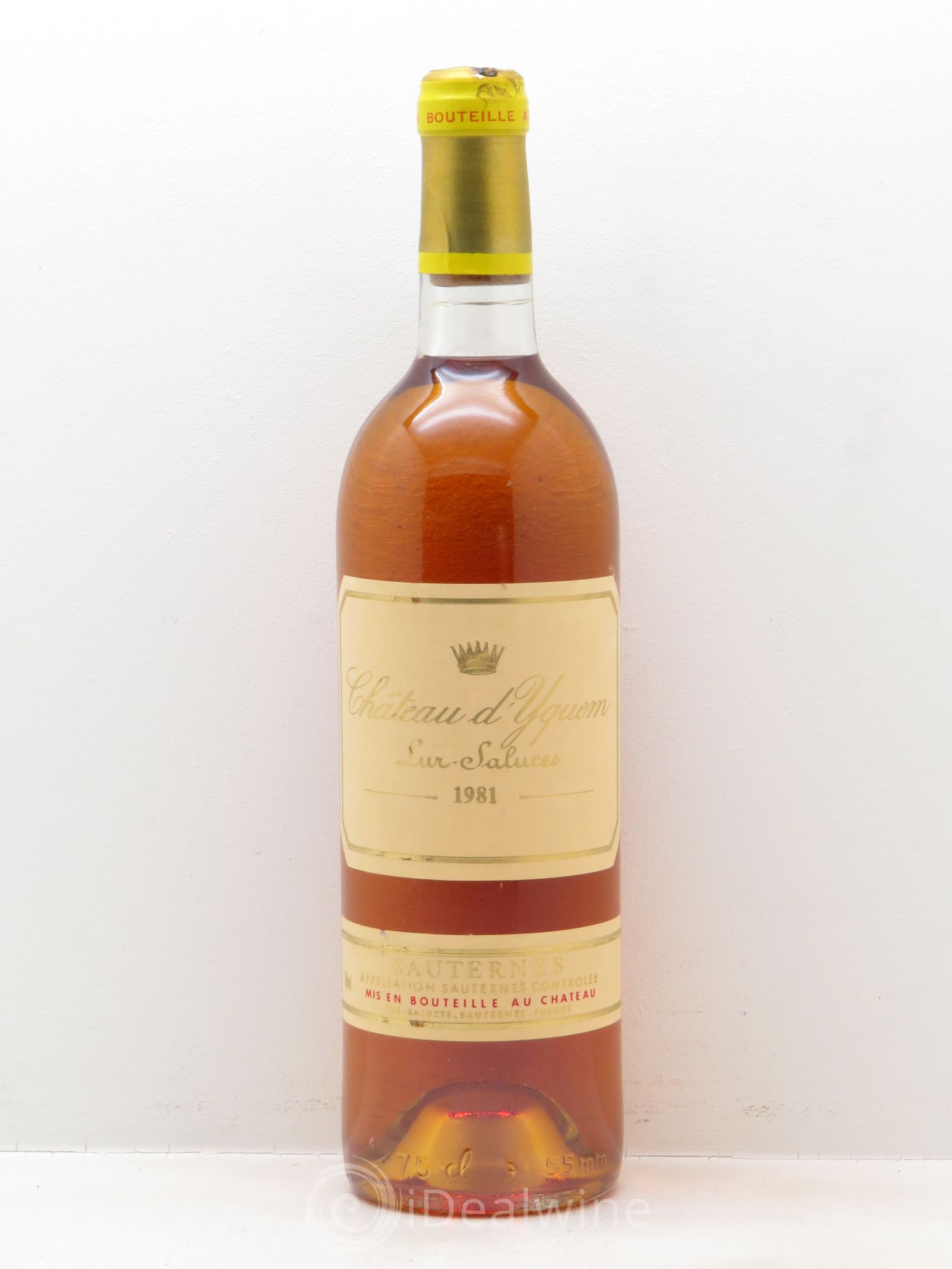 Château d' Yquem 1er Cru Classé Supérieur 1981 - Lotto di 1 bottiglia - 0
