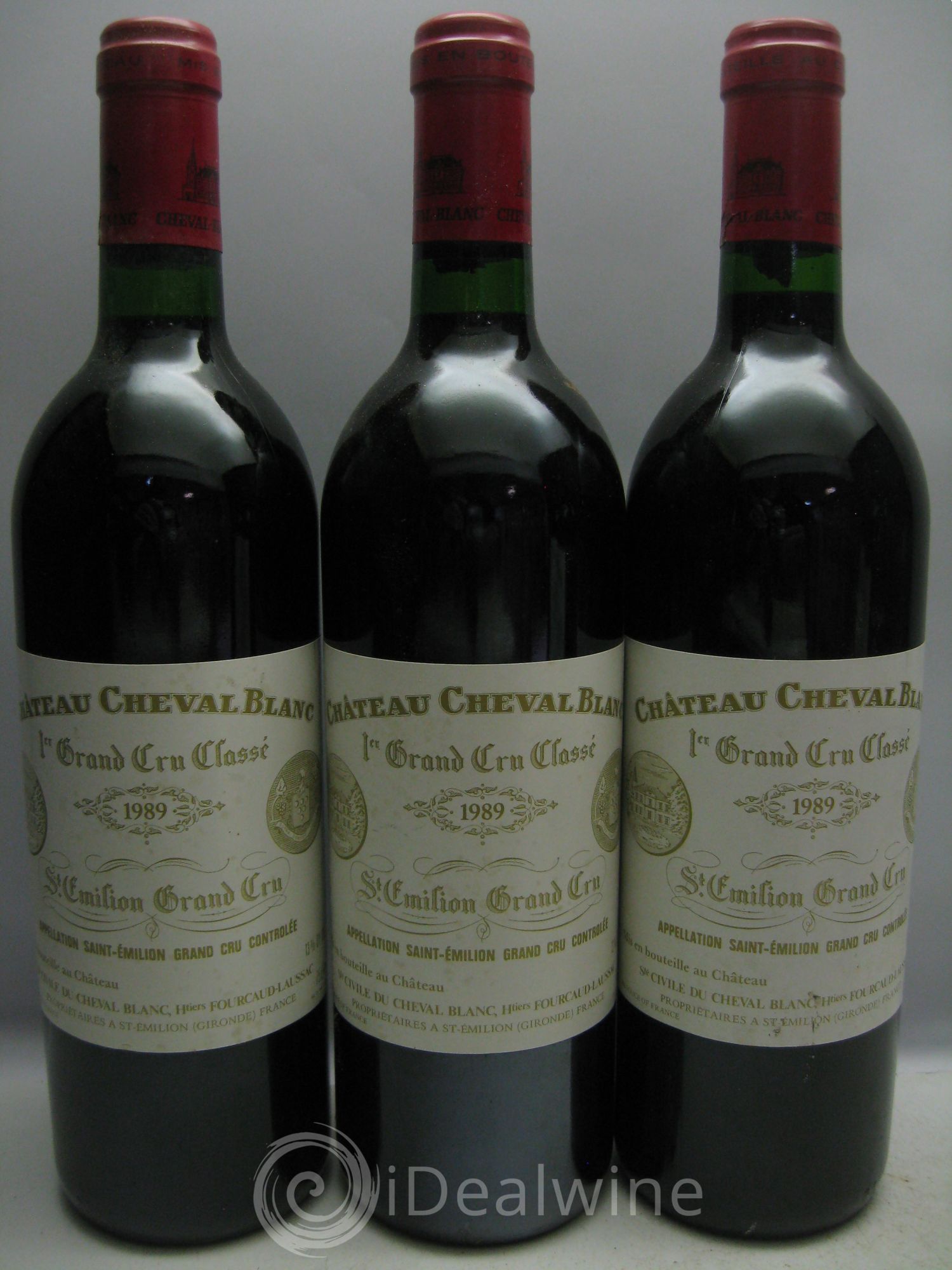 Château Cheval Blanc 1er Grand Cru Classé A 1989 - Lot de 6 bouteilles - 0