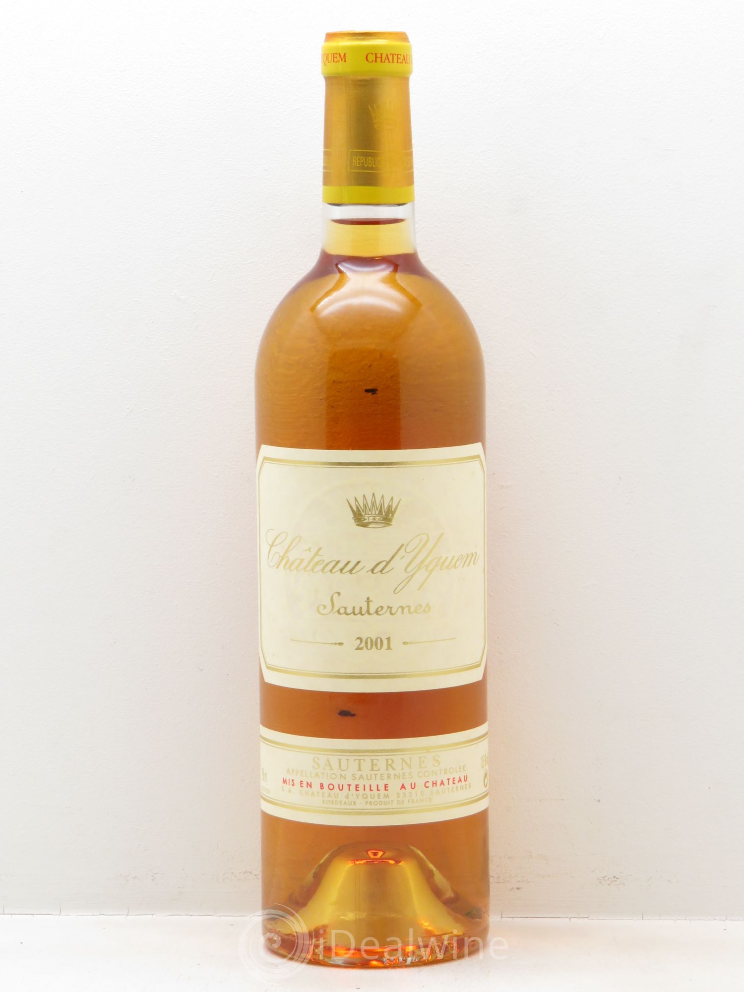 Château d' Yquem 1er Cru Classé Supérieur 2001 - Lotto di 1 bottiglia - 0