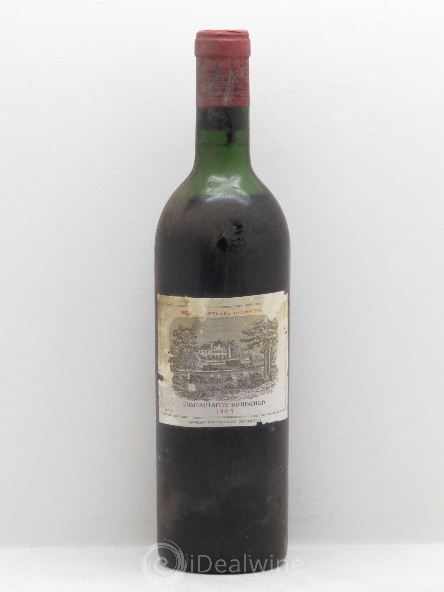 Château Lafite Rothschild 1er Grand Cru Classé 1965 - Lot de 1 bouteille - 0