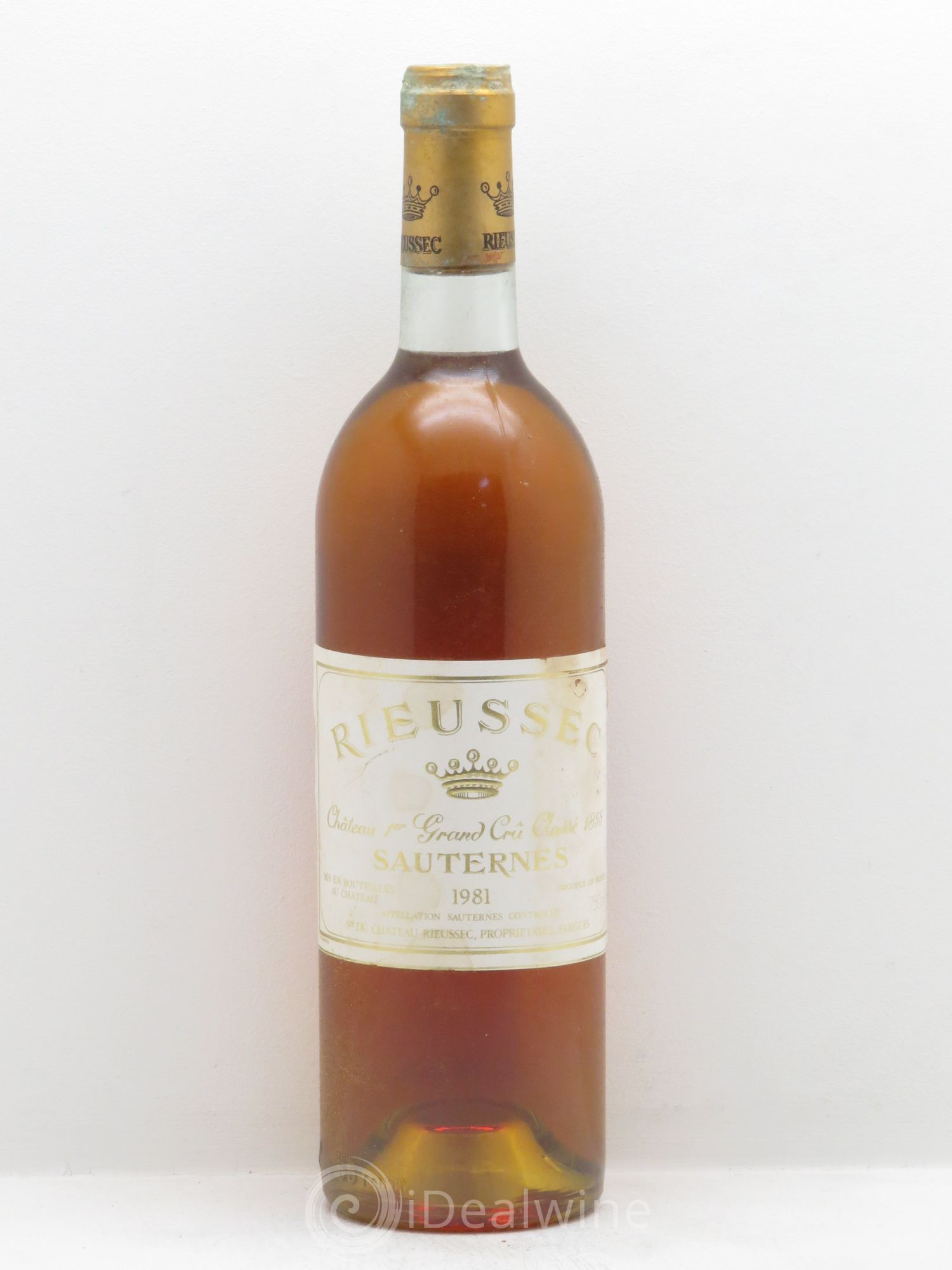 Château Rieussec 1er Grand Cru Classé 1981 - Posten von 1 Flasche - 0