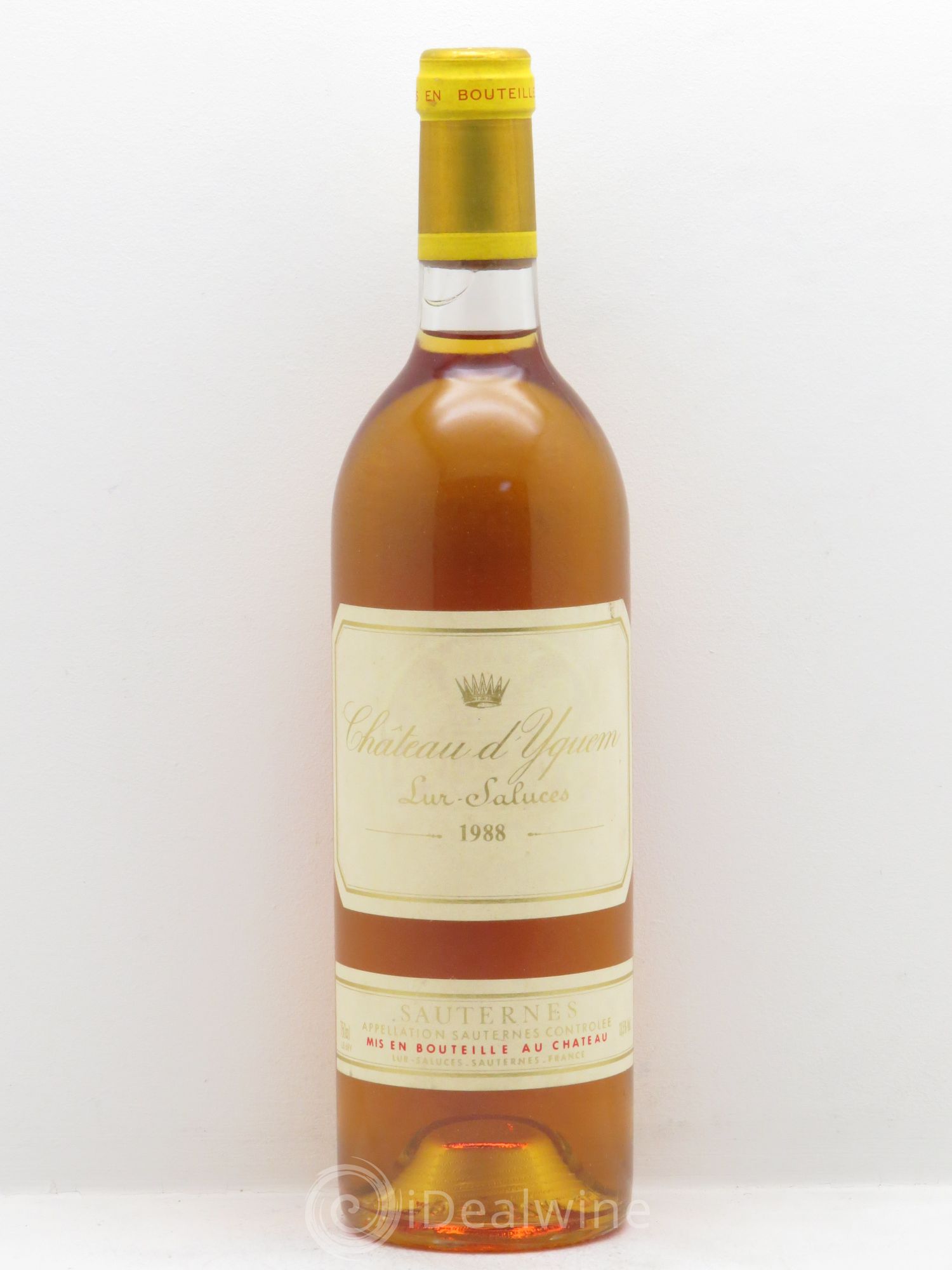 Château d' Yquem 1er Cru Classé Supérieur 1988 - Lotto di 1 bottiglia - 0