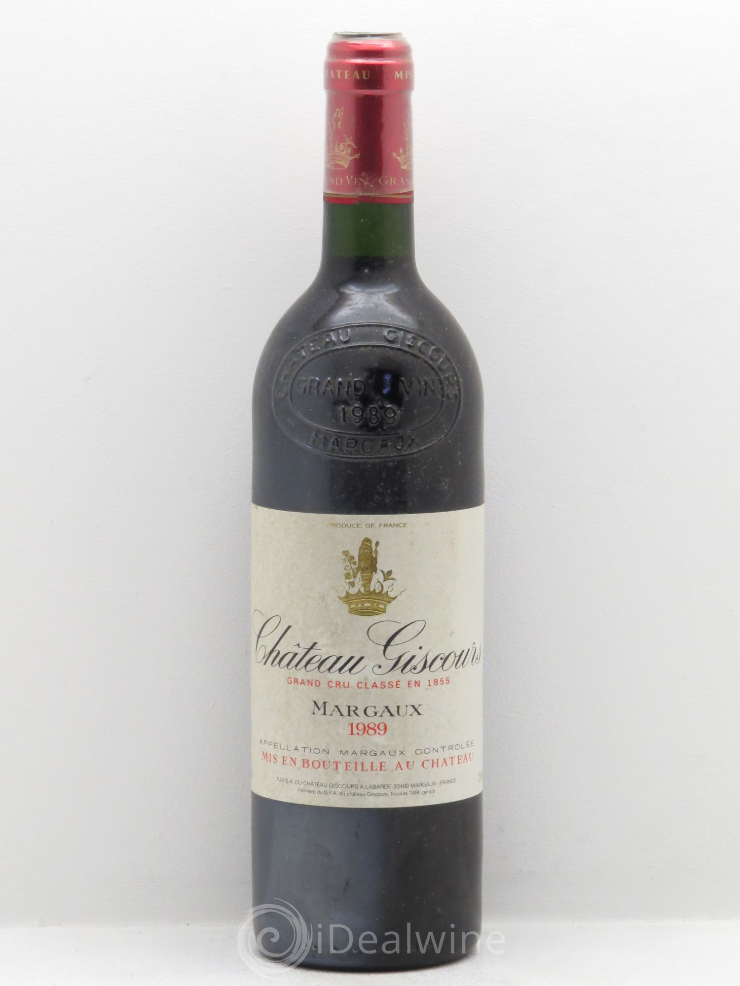 Château Giscours 3ème Grand Cru Classé 1989 - Lot de 1 bouteille - 0
