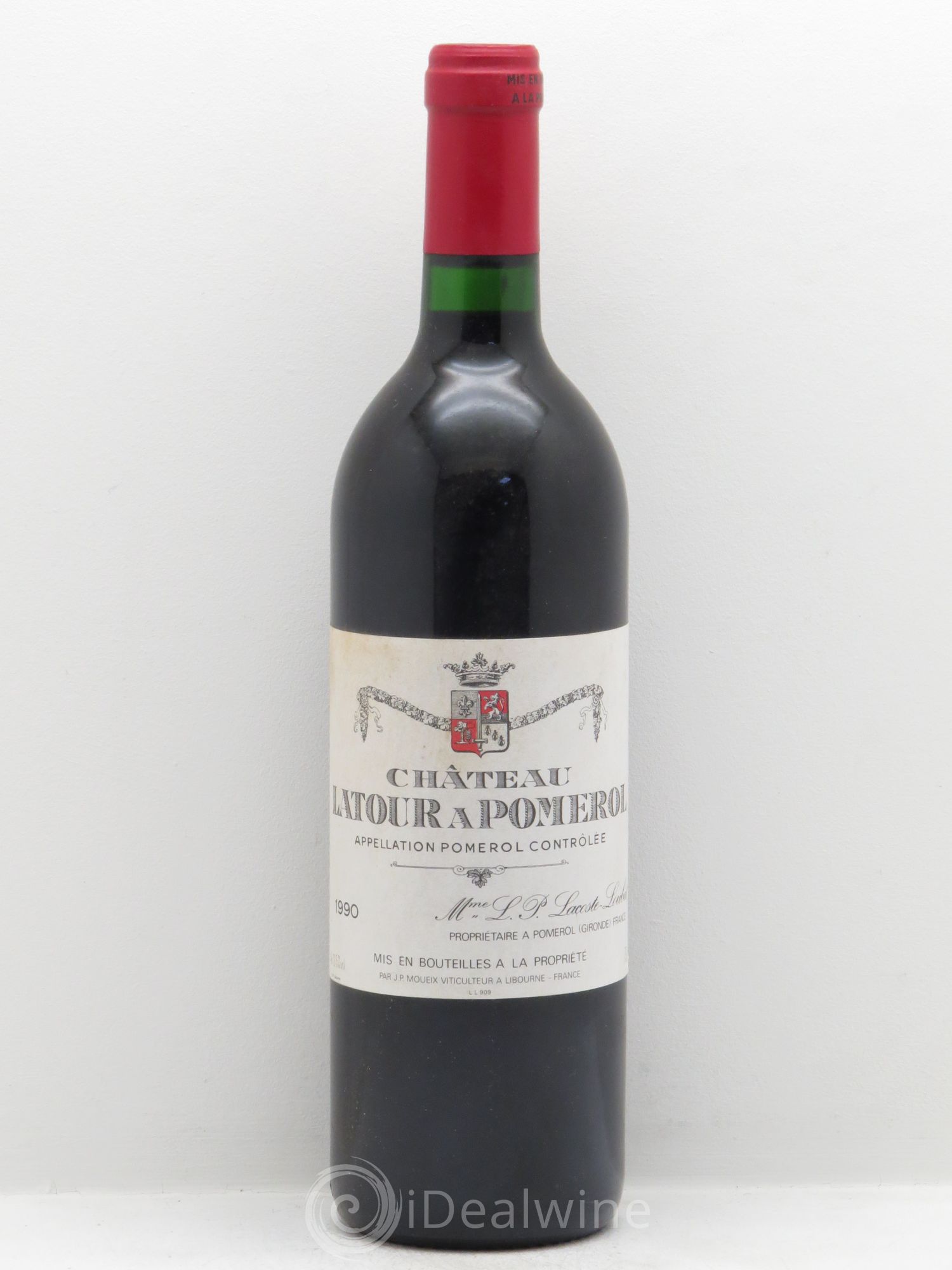 Château Latour à Pomerol 1990 - Lot de 1 bouteille - 0