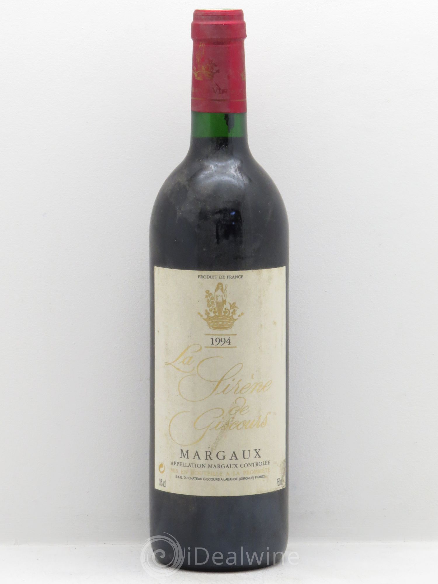 La Sirène de Giscours (sans prix de réserve) 1994 - Lot de 1 bouteille - 0