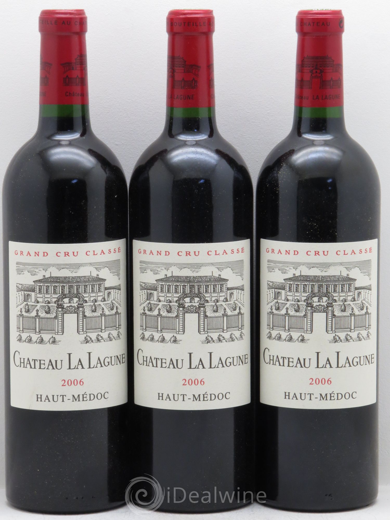 Château la Lagune 3ème Grand Cru Classé 2006 - Lot de 3 bouteilles - 0