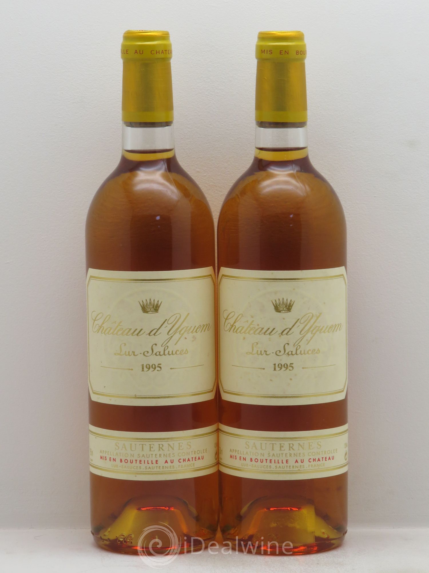 Château d' Yquem 1er Cru Classé Supérieur 1995 - Lotto di 2 bottiglie - 0