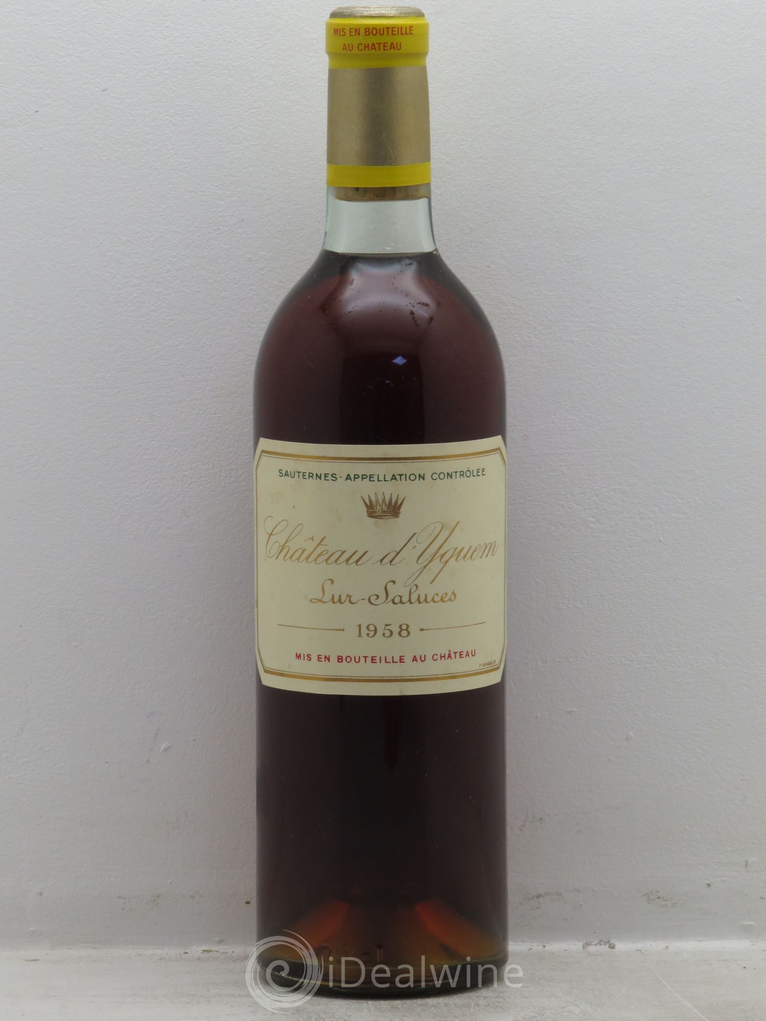 Château d' Yquem 1er Cru Classé Supérieur 1958 - Lotto di 1 bottiglia - 0