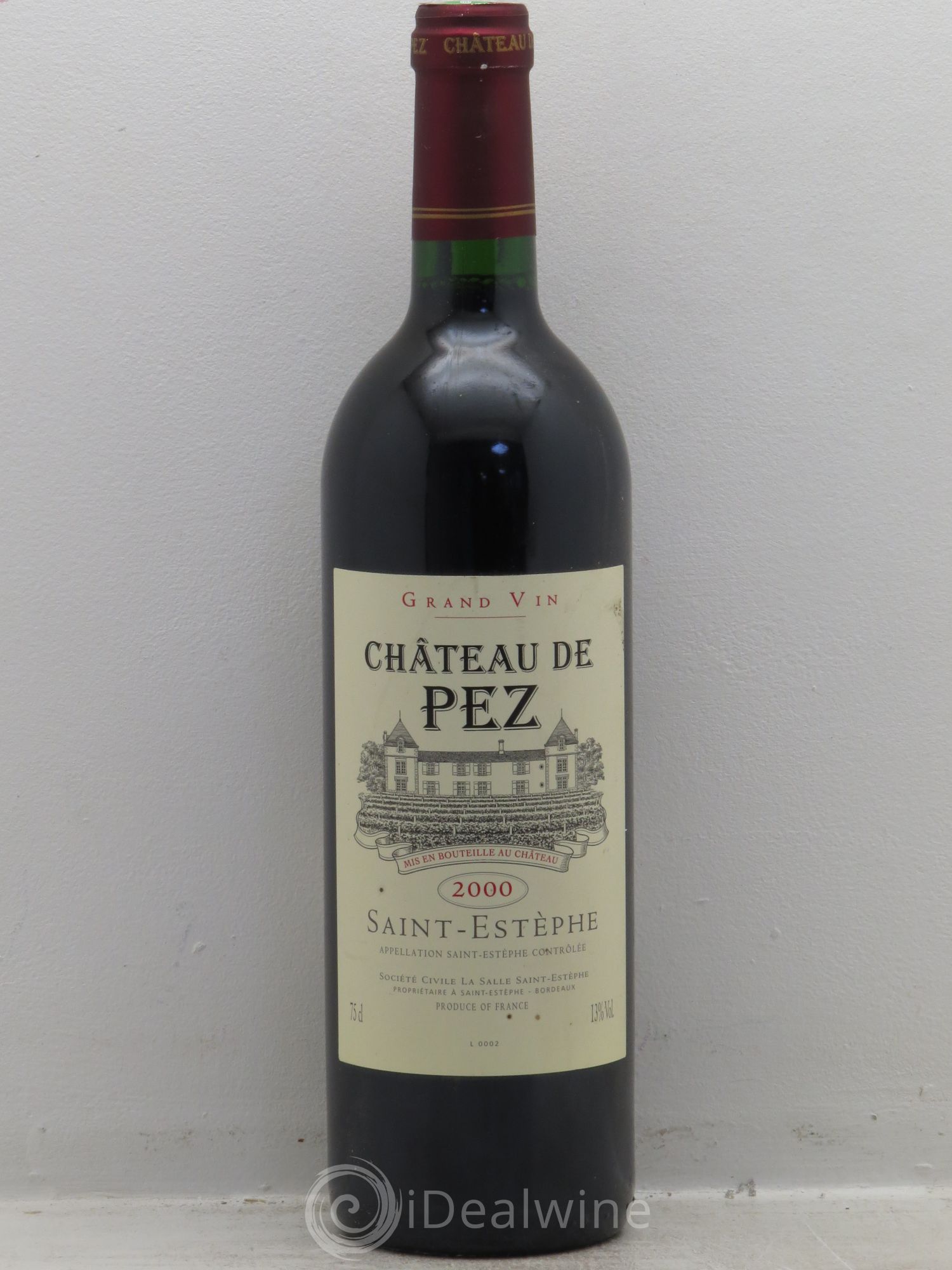 Château de Pez 2000 - Lot de 1 bouteille - 0