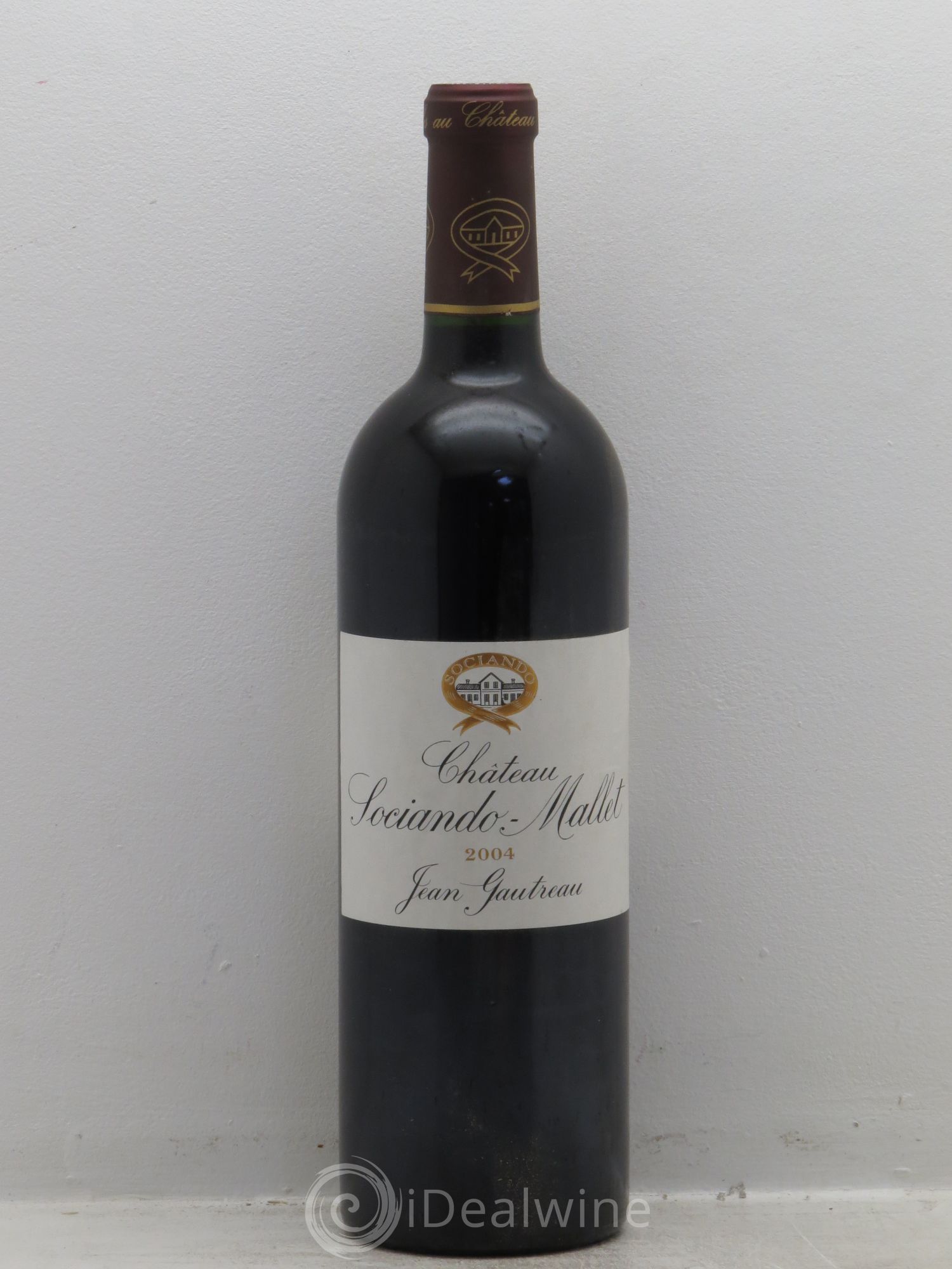 Château Sociando Mallet 2004 - Lot de 1 bouteille - 0