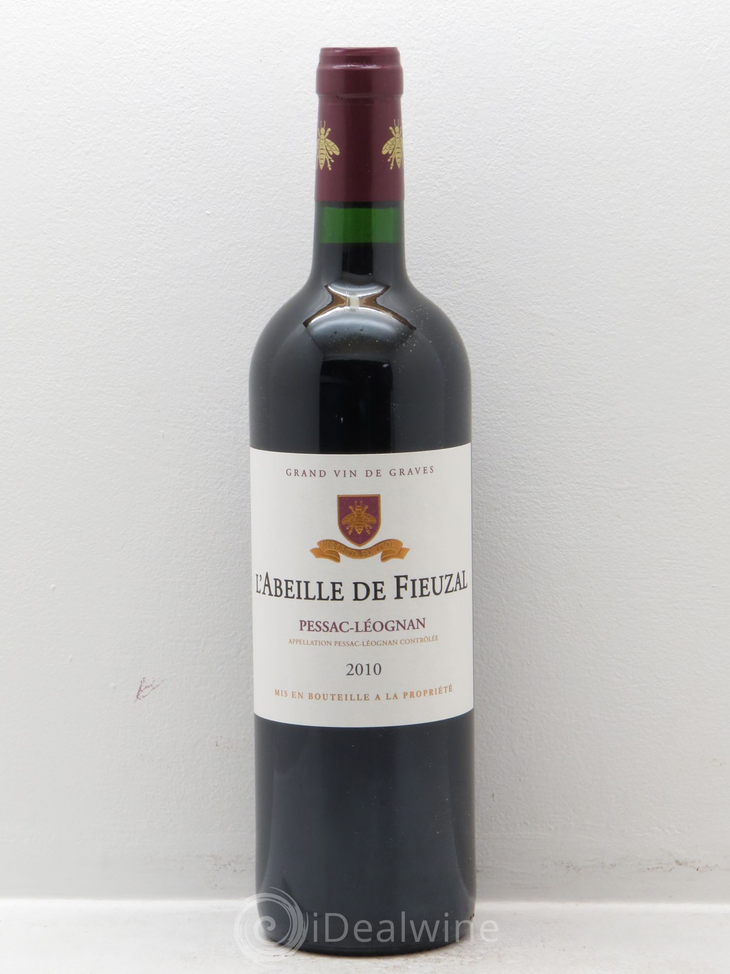 Abeille de Fieuzal 2010 - Lot de 1 bouteille - 0