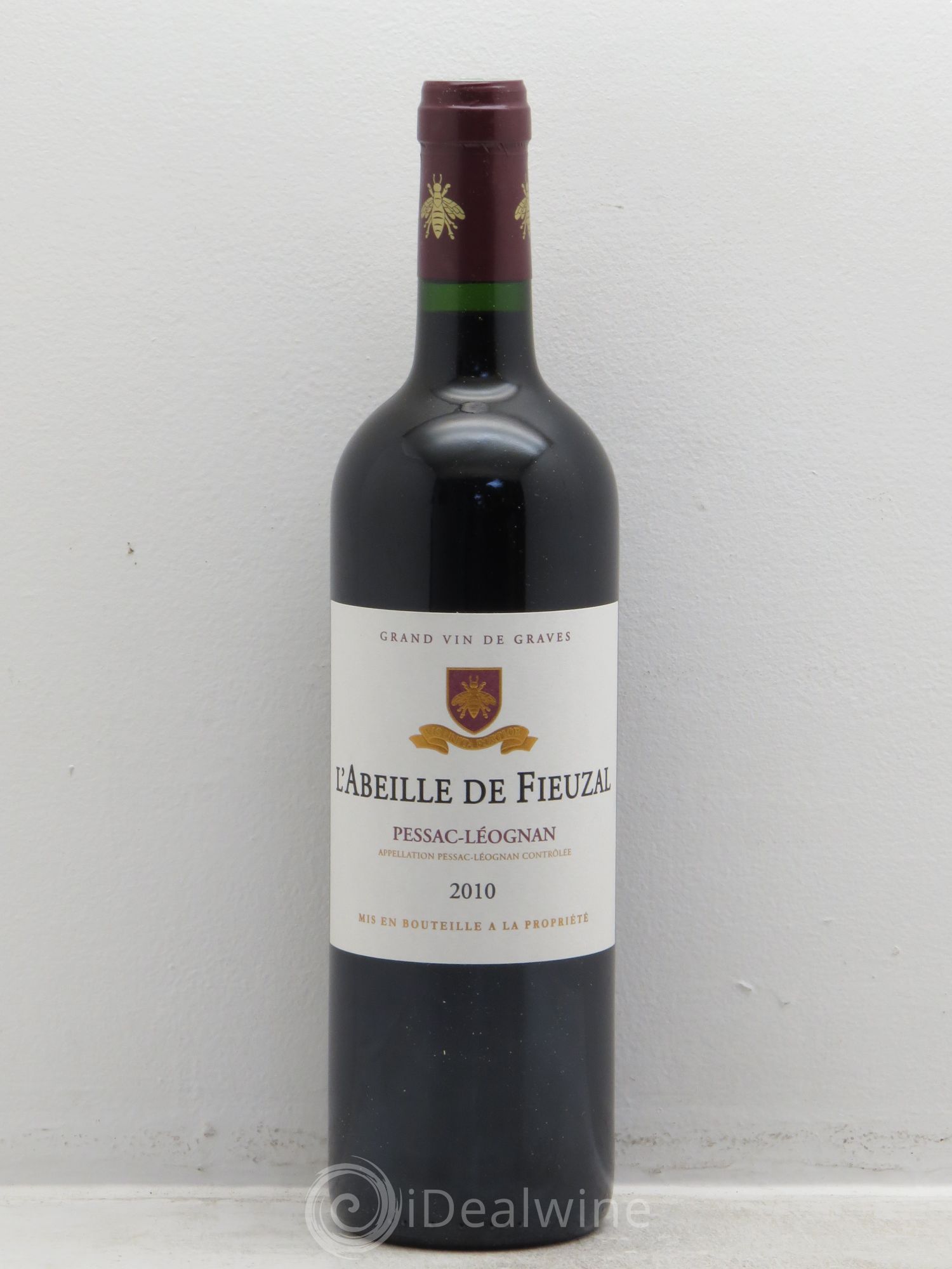 Abeille de Fieuzal 2010 - Lot de 1 bouteille - 0