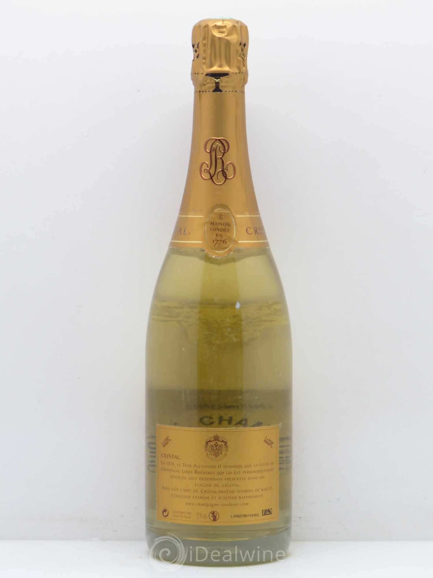 Cristal Louis Roederer 2004 - Lot de 1 bouteille - 1