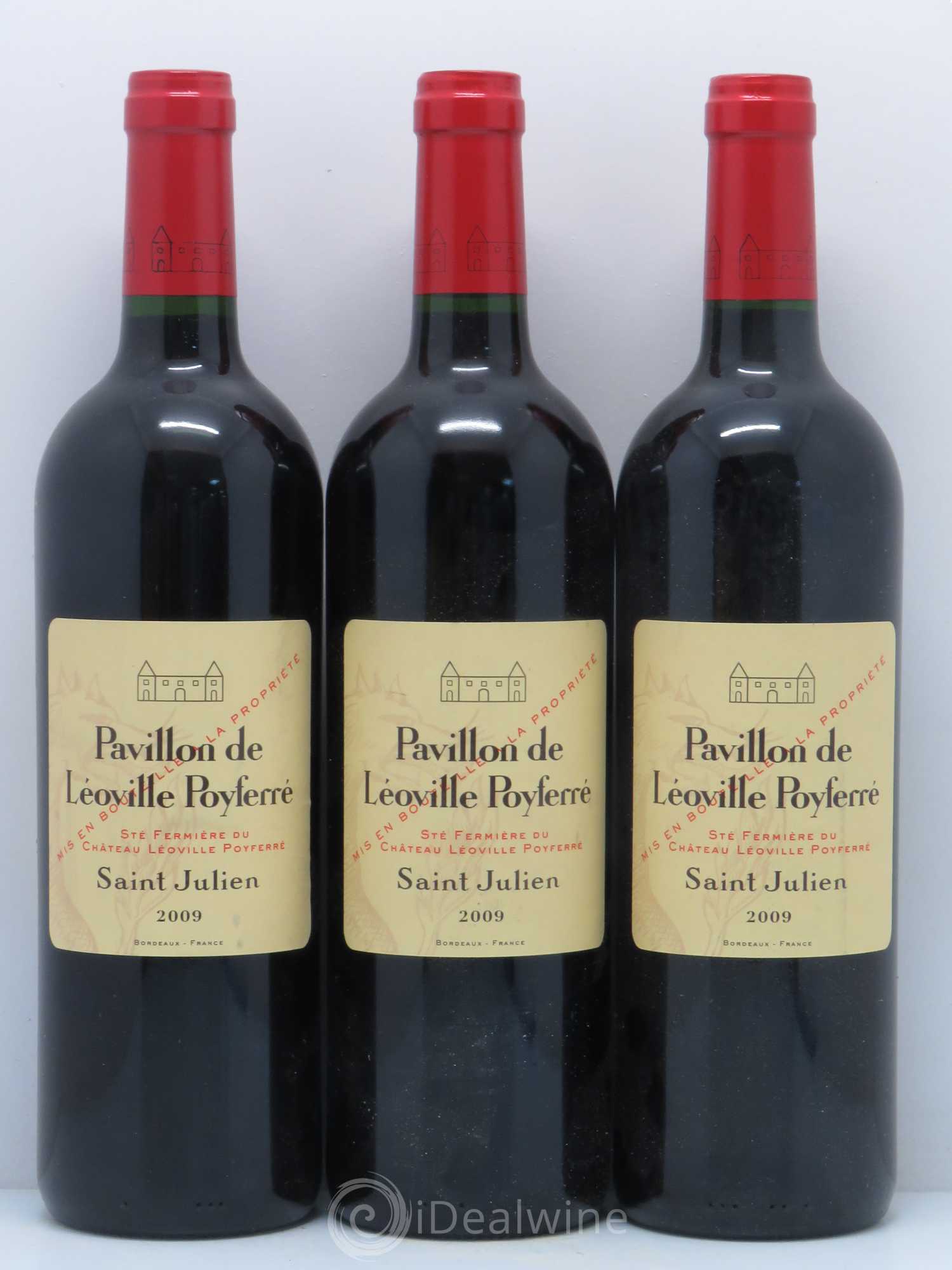 Pavillon de Poyferré Second Vin 2009 - Lot de 3 bouteilles - 0