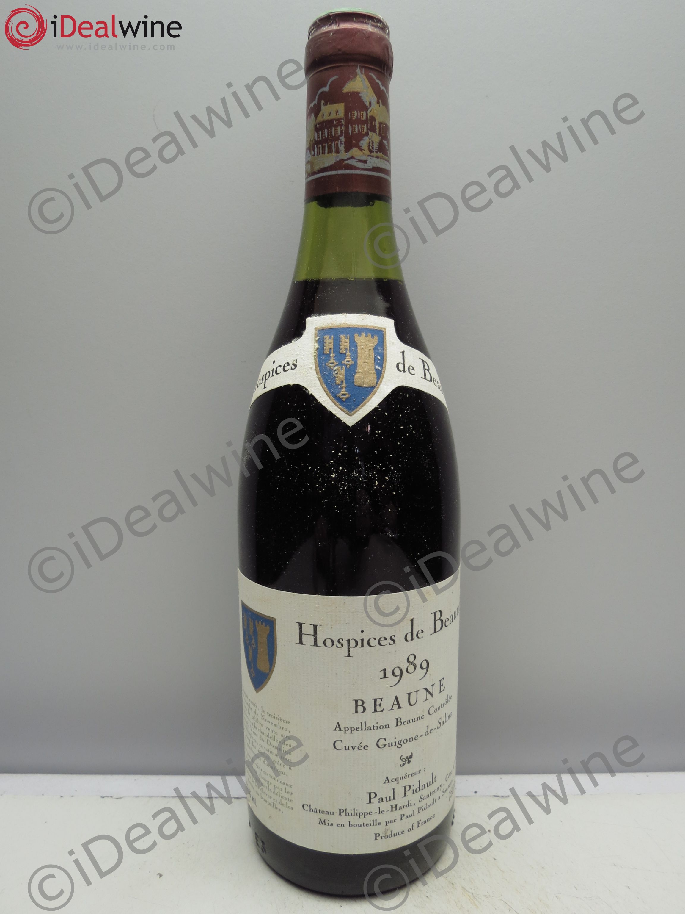 Beaune 1er Cru Cuvée Guigonne de Salin - Hospices de Beaune 1989 - Posten von 1 Flasche - 0