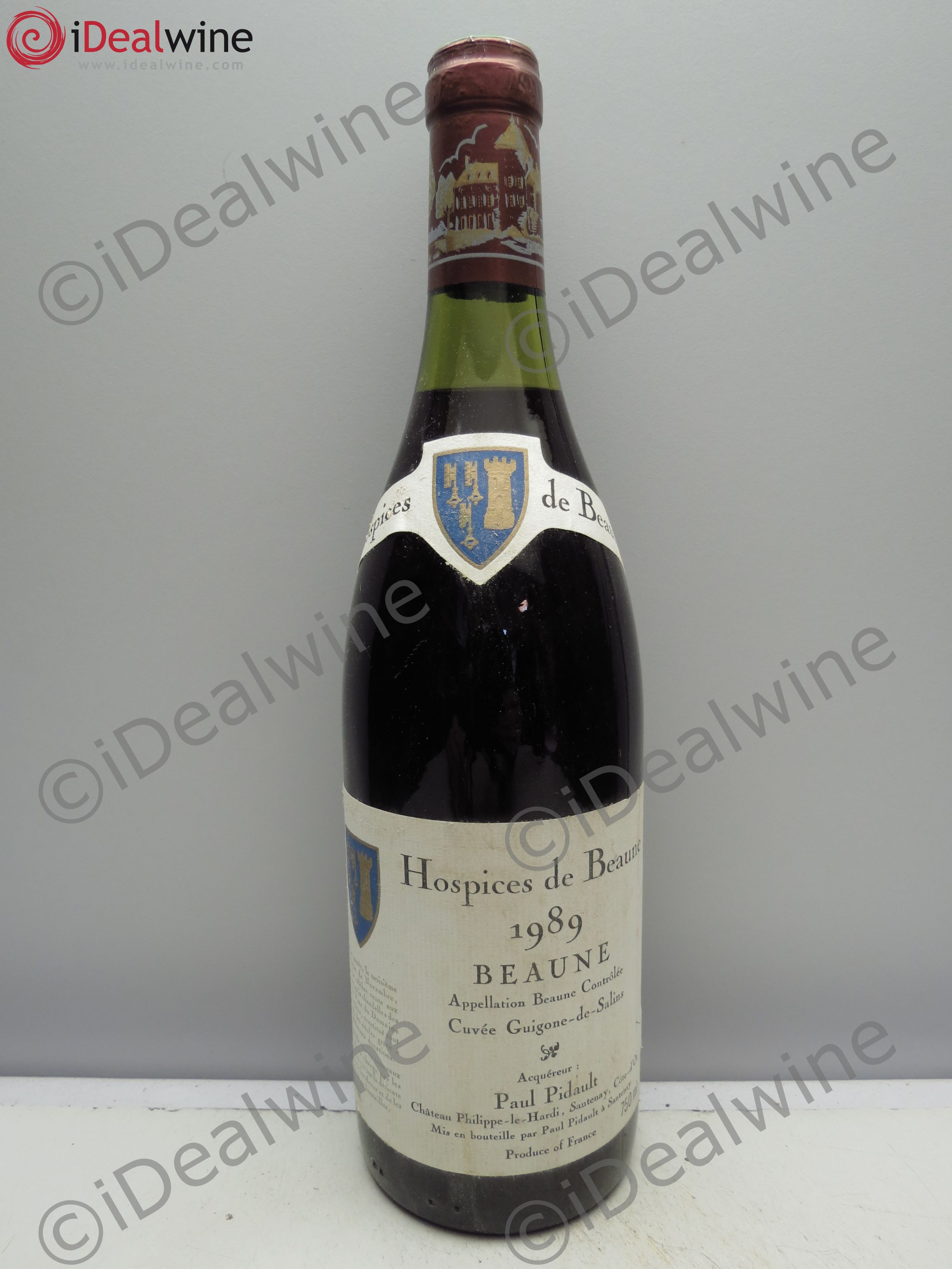 Beaune 1er Cru Cuvée Guigonne de Salin - Hospices de Beaune 1989 - Posten von 1 Flasche - 0