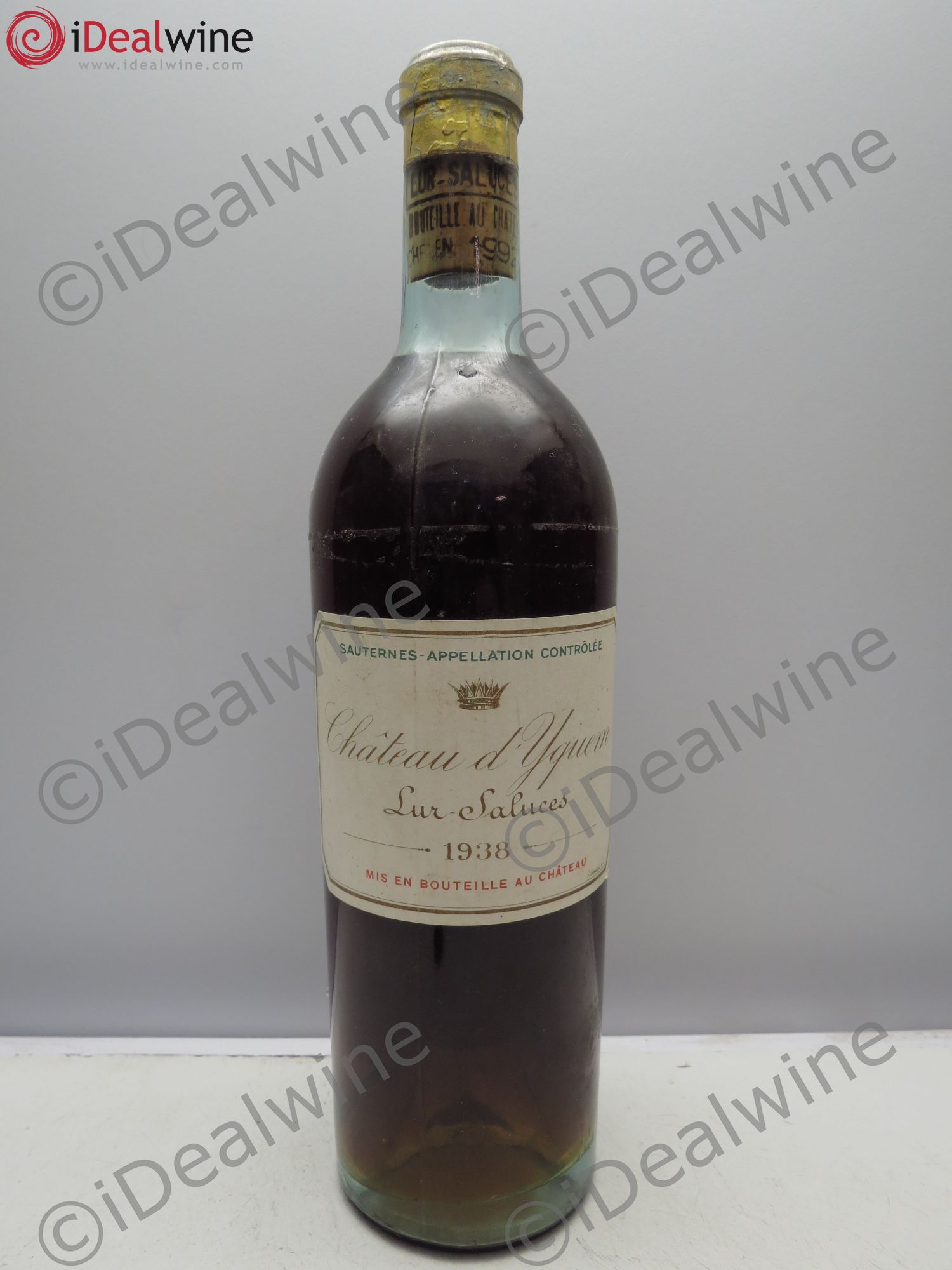 Château d' Yquem 1er Cru Classé Supérieur 1938 - Lotto di 1 bottiglia - 0