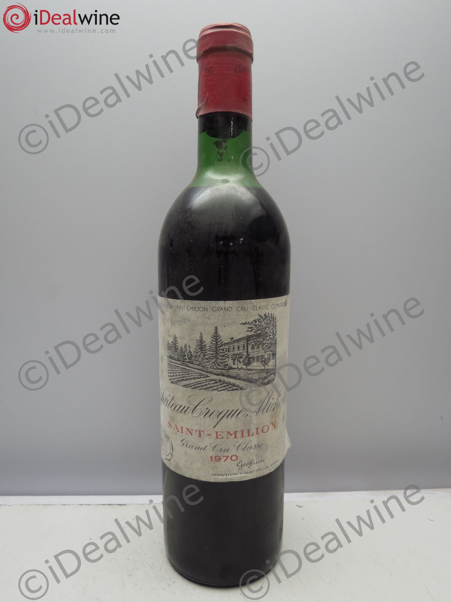 Château Croque Michotte 1970 - Lot de 1 bouteille - 0