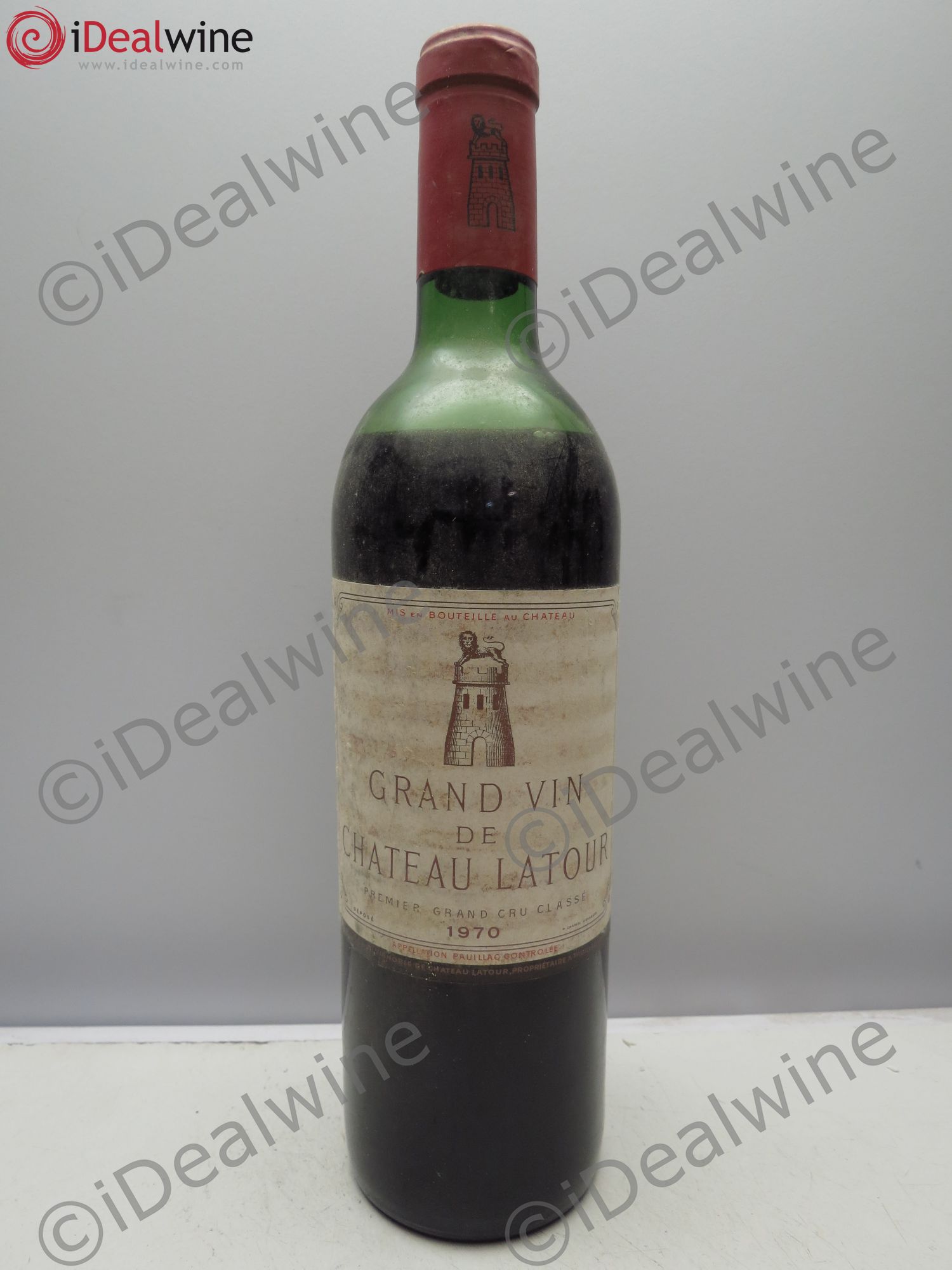 Château Latour 1er Grand Cru Classé 1970 - Lot de 1 bouteille - 0
