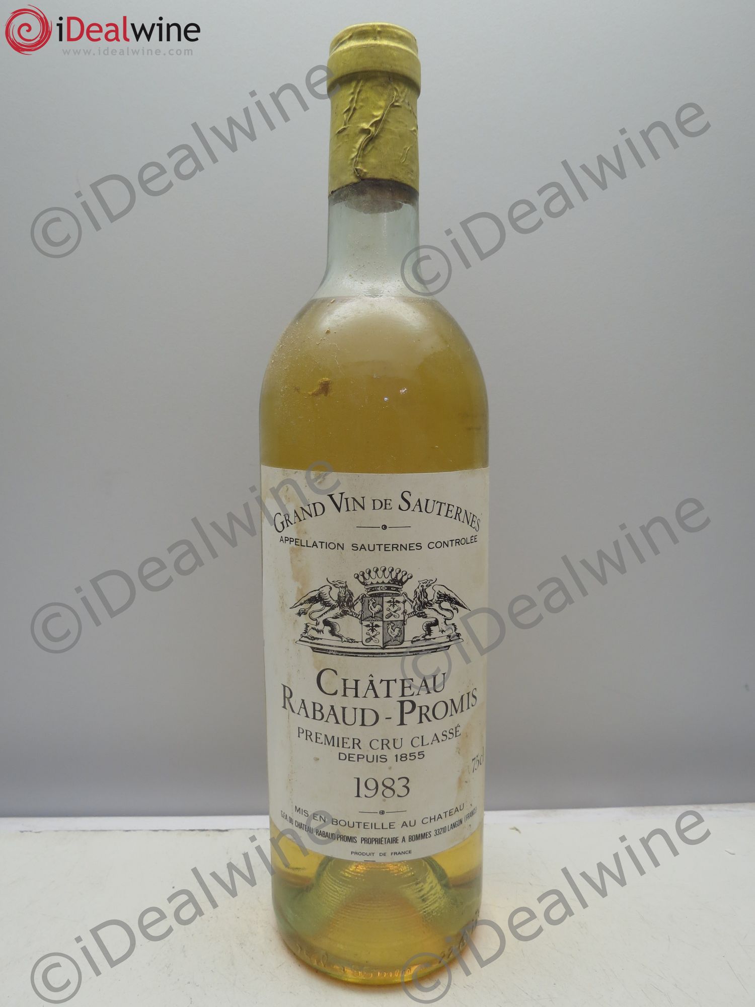 Château Rabaud Promis 1er Grand Cru Classé 1983 - Posten von 1 Flasche - 0