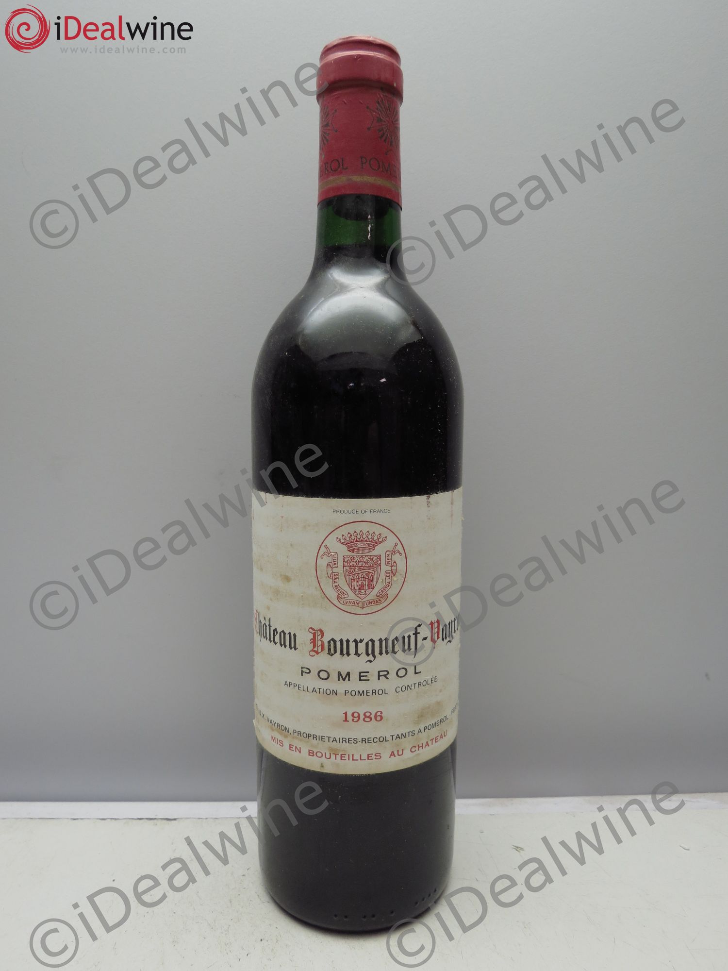 Château Bourgneuf Vayron 1986 - Lot de 1 bouteille - 0