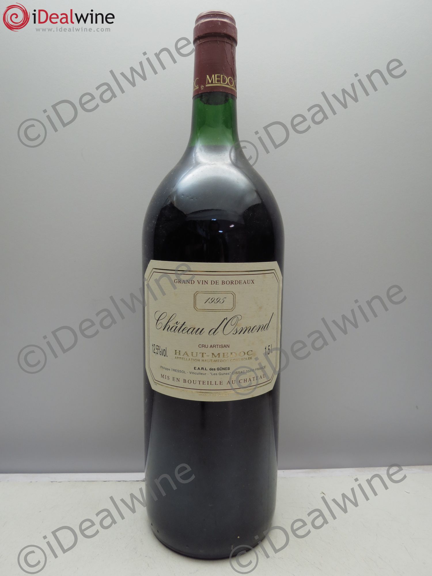 Bordeaux Château d'Osmond 1995 - Posten von 1 Magnum - 0