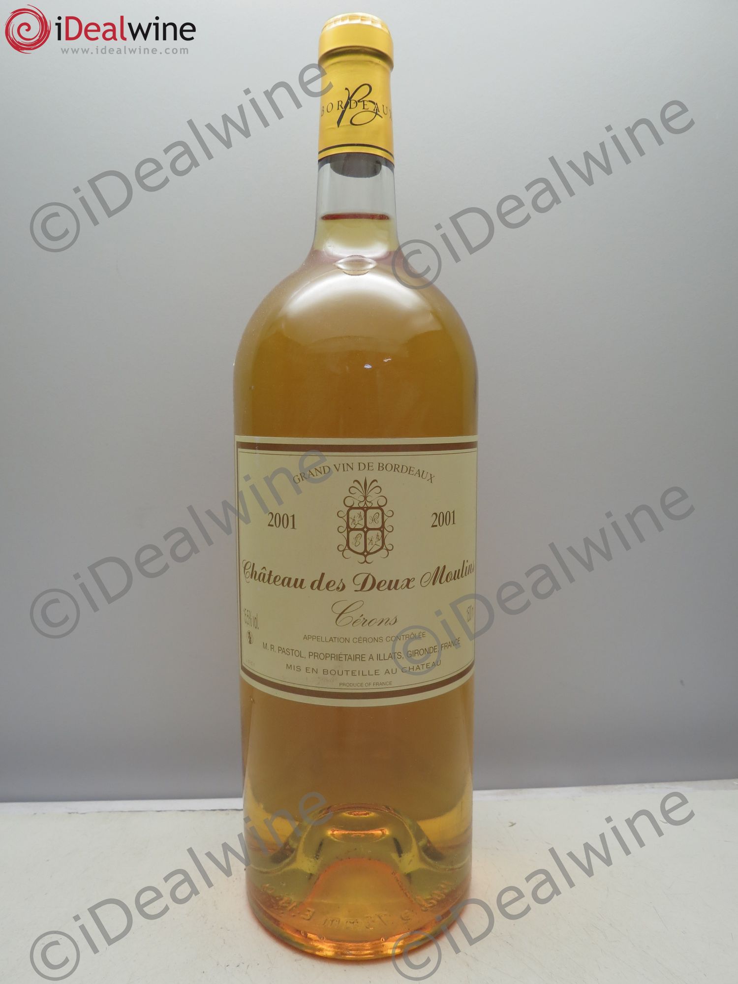 Sauternes Cerons Château des 2 Moulins 2001 - Posten von 1 Magnum - 0