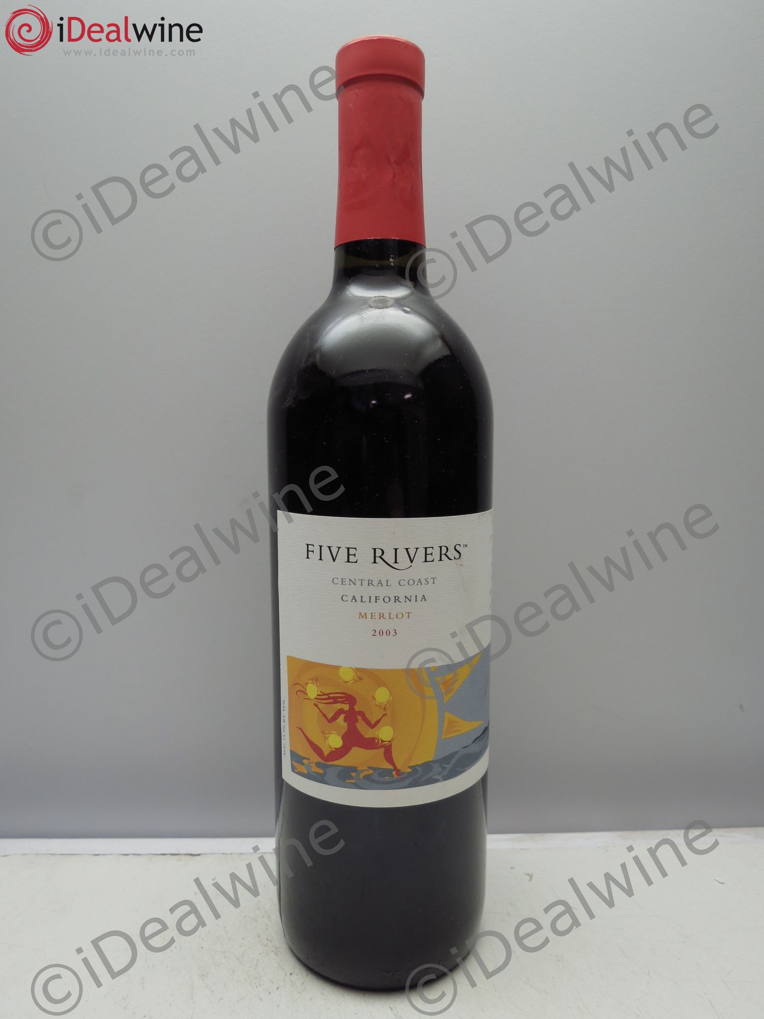 USA California Five River Merlot 2003 - Posten von 1 Flasche - 0