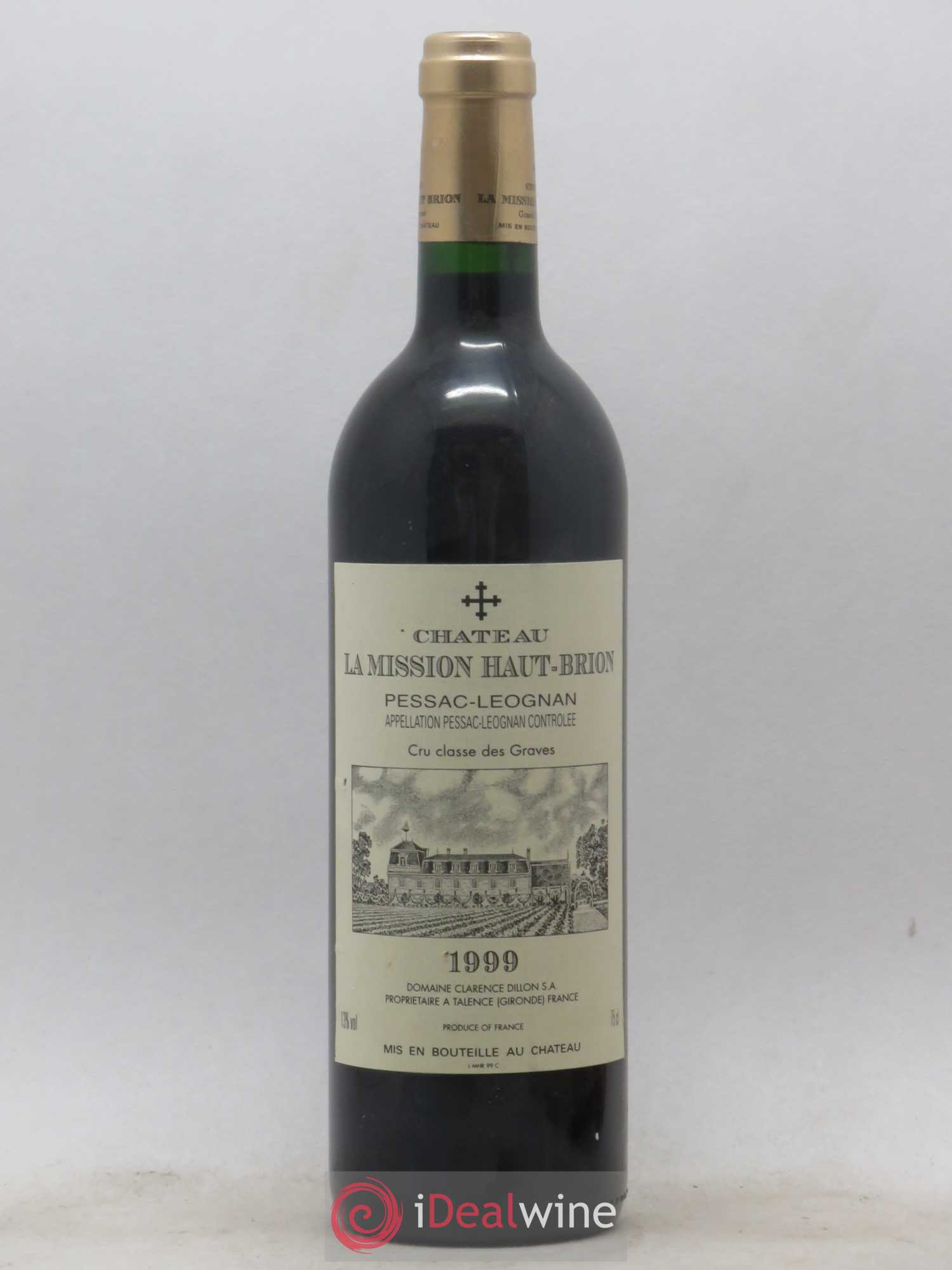 Château la Mission Haut-Brion Cru Classé de Graves 1999 - Lot de 1 bouteille - 0