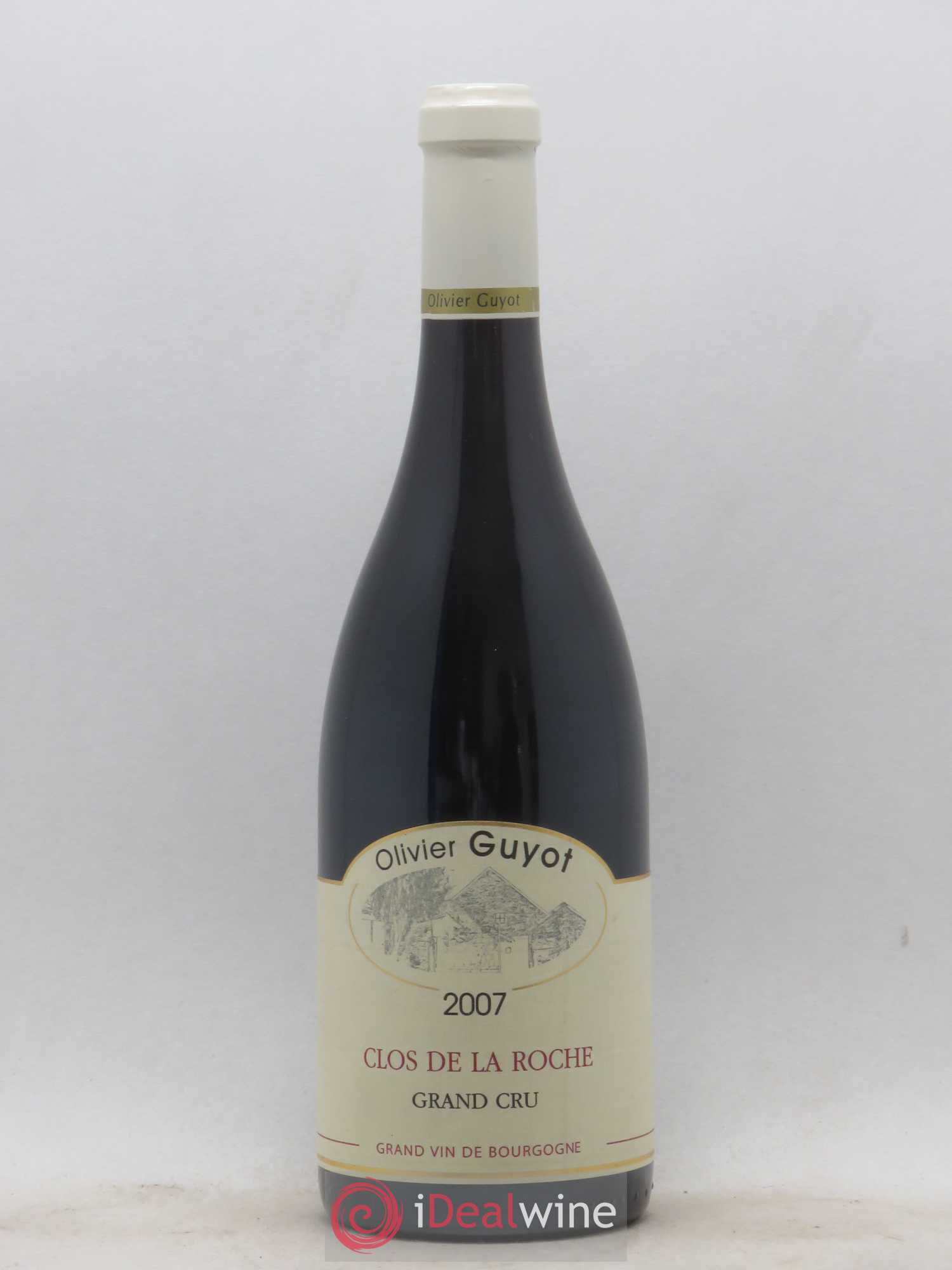 Clos de la Roche Grand Cru Olivier Guyot (Domaine de) 2007 - Lot de 1 bouteille - 0