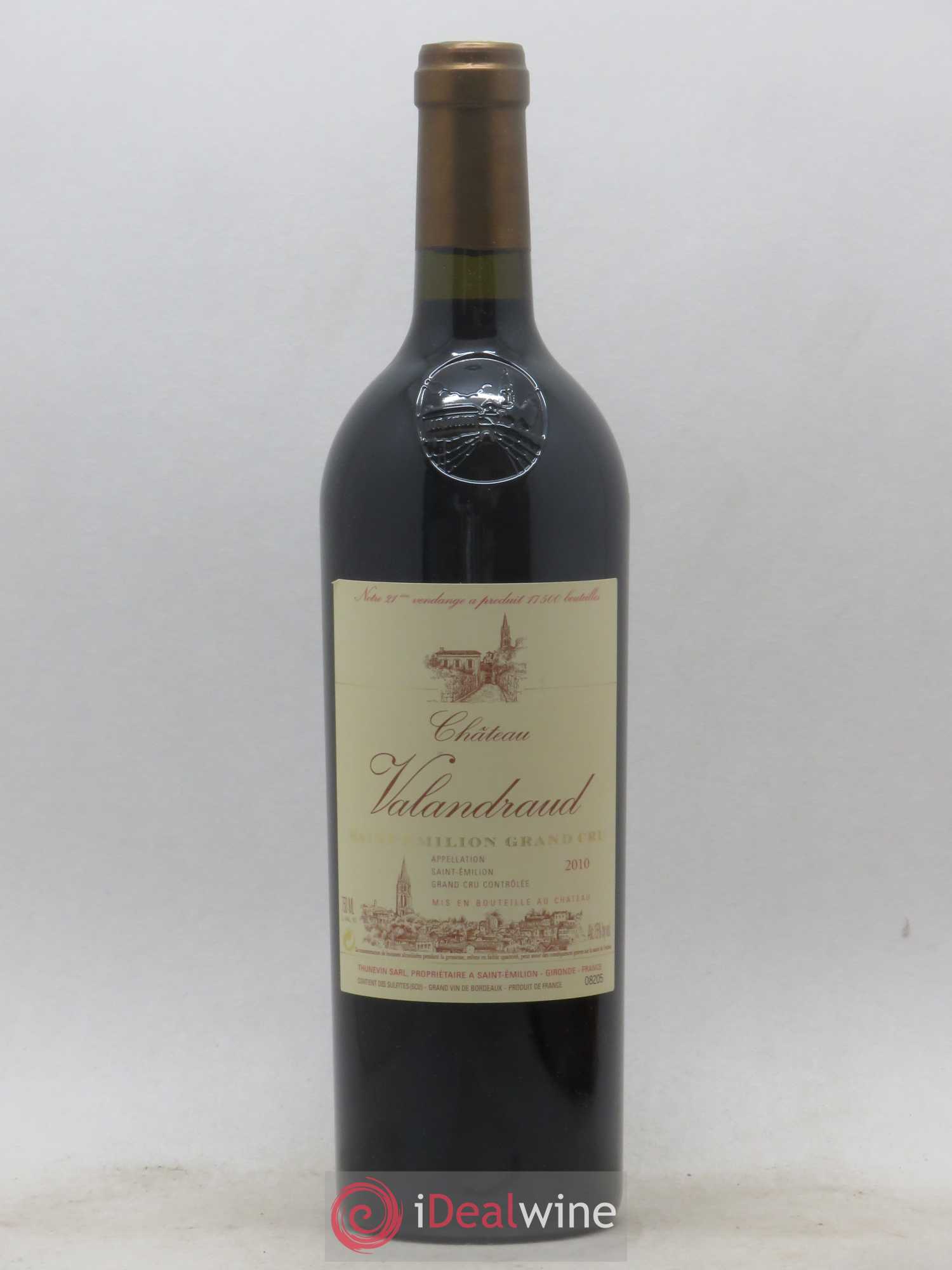 Château de Valandraud 2010 - Posten von 1 Flasche - 0