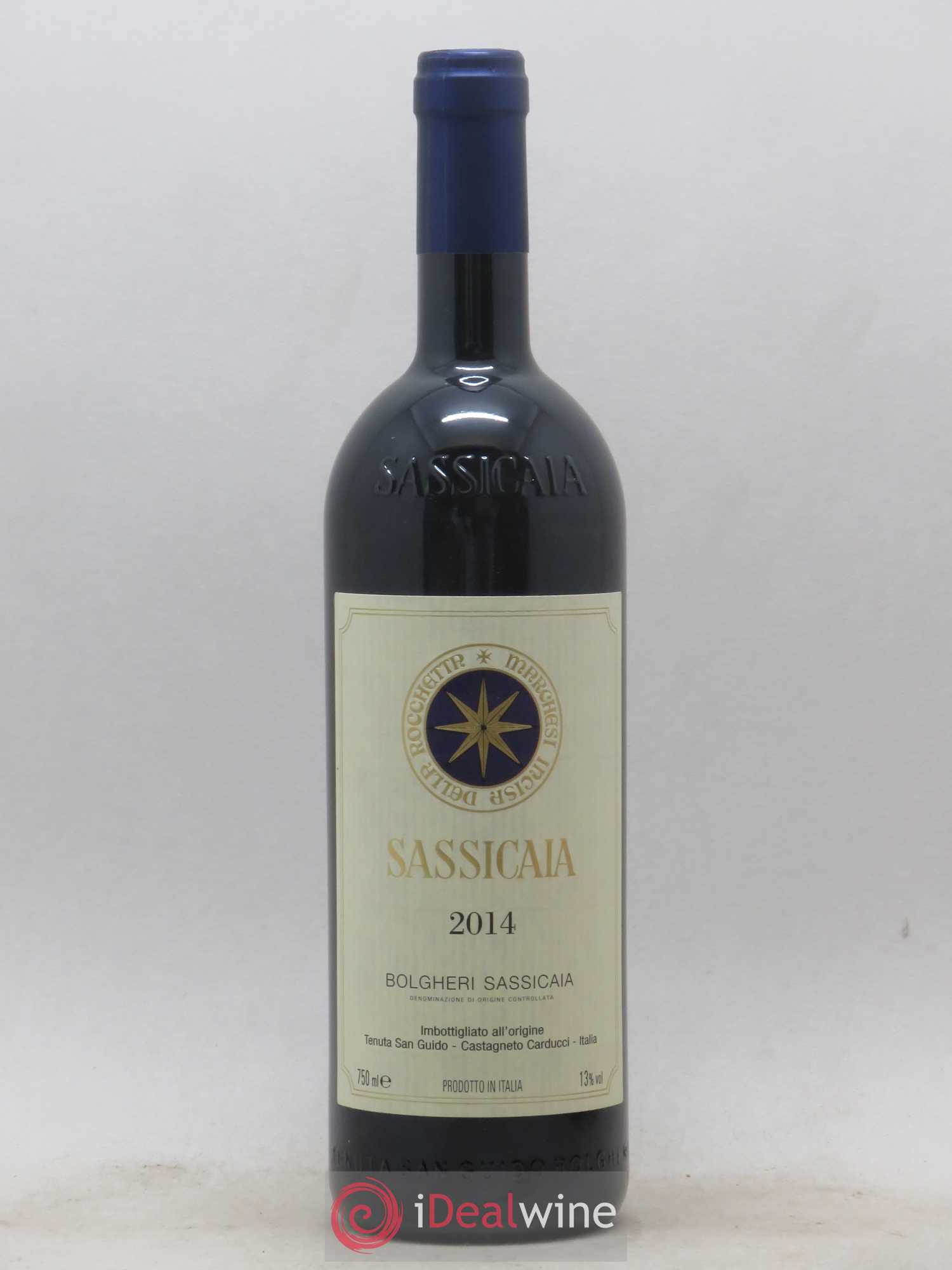 Bolgheri DOC Sassicaia Tenuta San Guido 2014 - Lot de 1 bouteille - 0