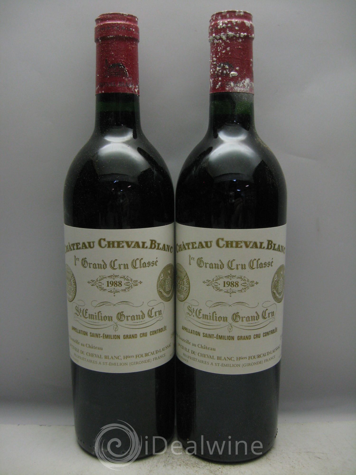 Château Cheval Blanc 1er Grand Cru Classé A 1988 - Lot de 12 bouteilles - 1