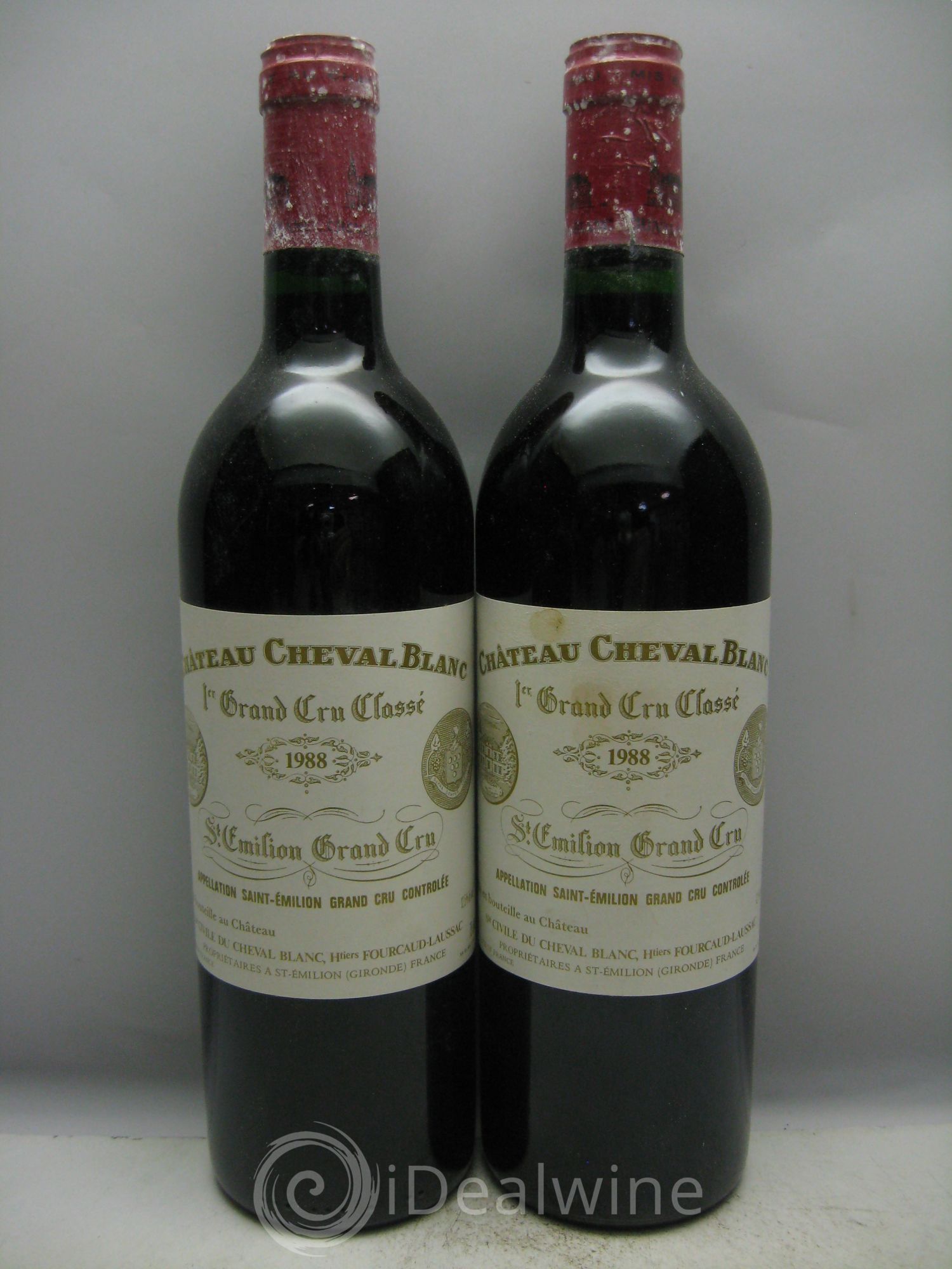 Château Cheval Blanc 1er Grand Cru Classé A 1988 - Lot de 12 bouteilles - 2