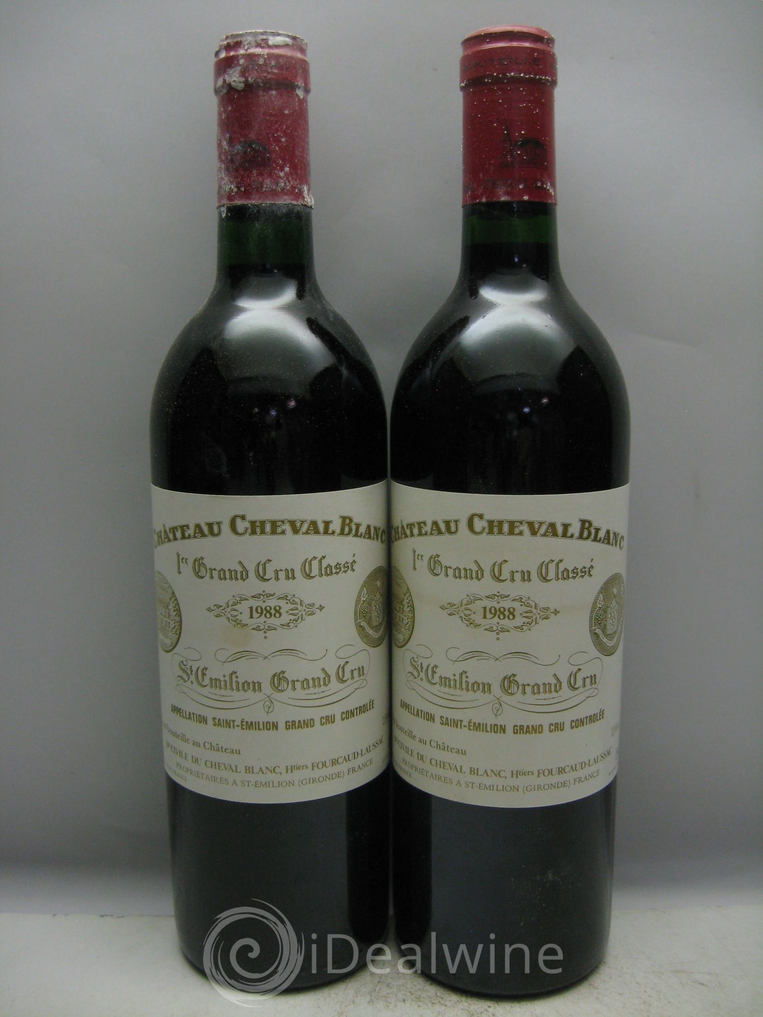Château Cheval Blanc 1er Grand Cru Classé A 1988 - Lot de 12 bouteilles - 4