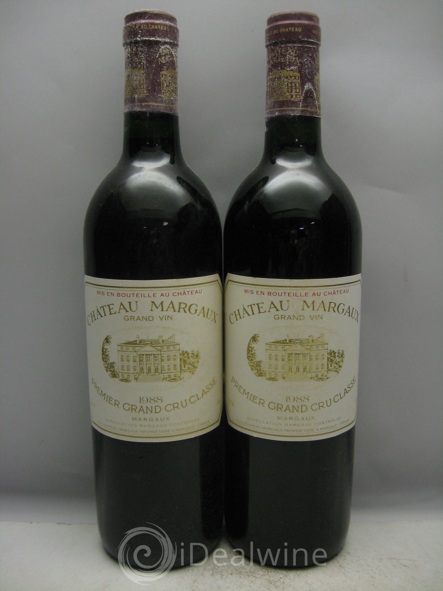 Château Margaux 1er Grand Cru Classé 1988 - Lot de 12 bouteilles - 1