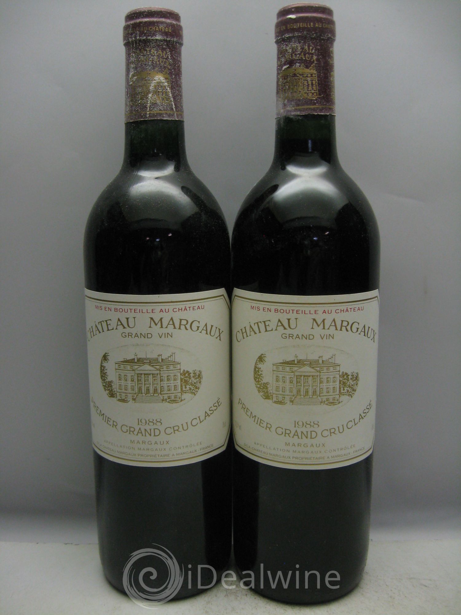 Château Margaux 1er Grand Cru Classé 1988 - Lot de 12 bouteilles - 4