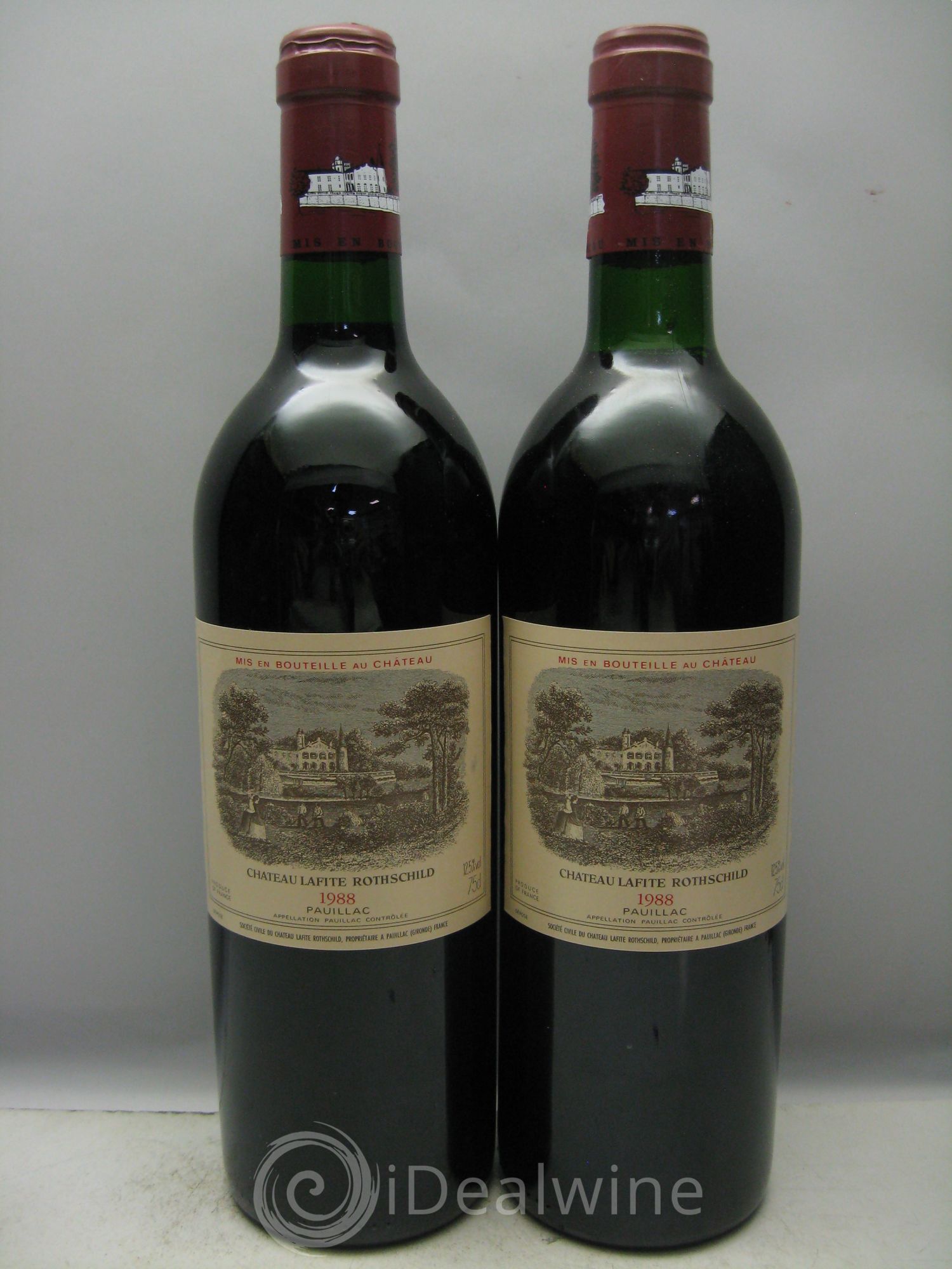 Château Lafite Rothschild 1er Grand Cru Classé 1988 - Lot de 12 bouteilles - 2