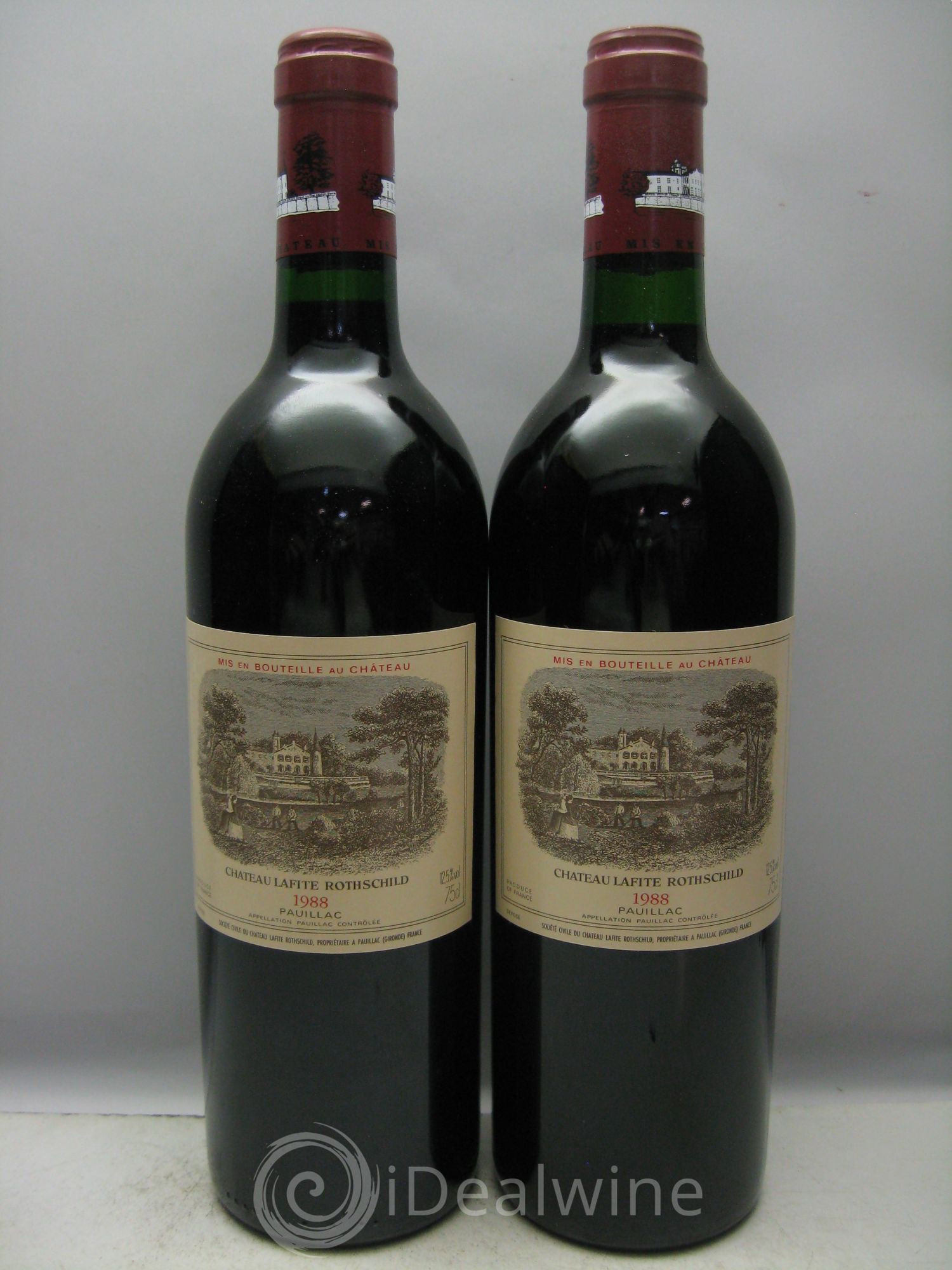 Château Lafite Rothschild 1er Grand Cru Classé 1988 - Lot de 12 bouteilles - 3
