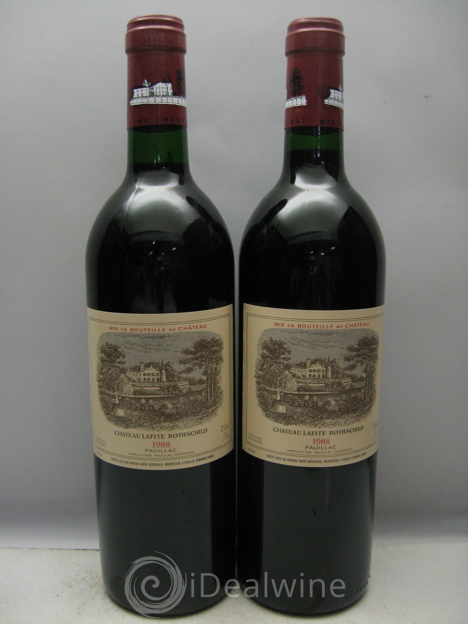 Château Lafite Rothschild 1er Grand Cru Classé 1988 - Lot de 12 bouteilles - 4