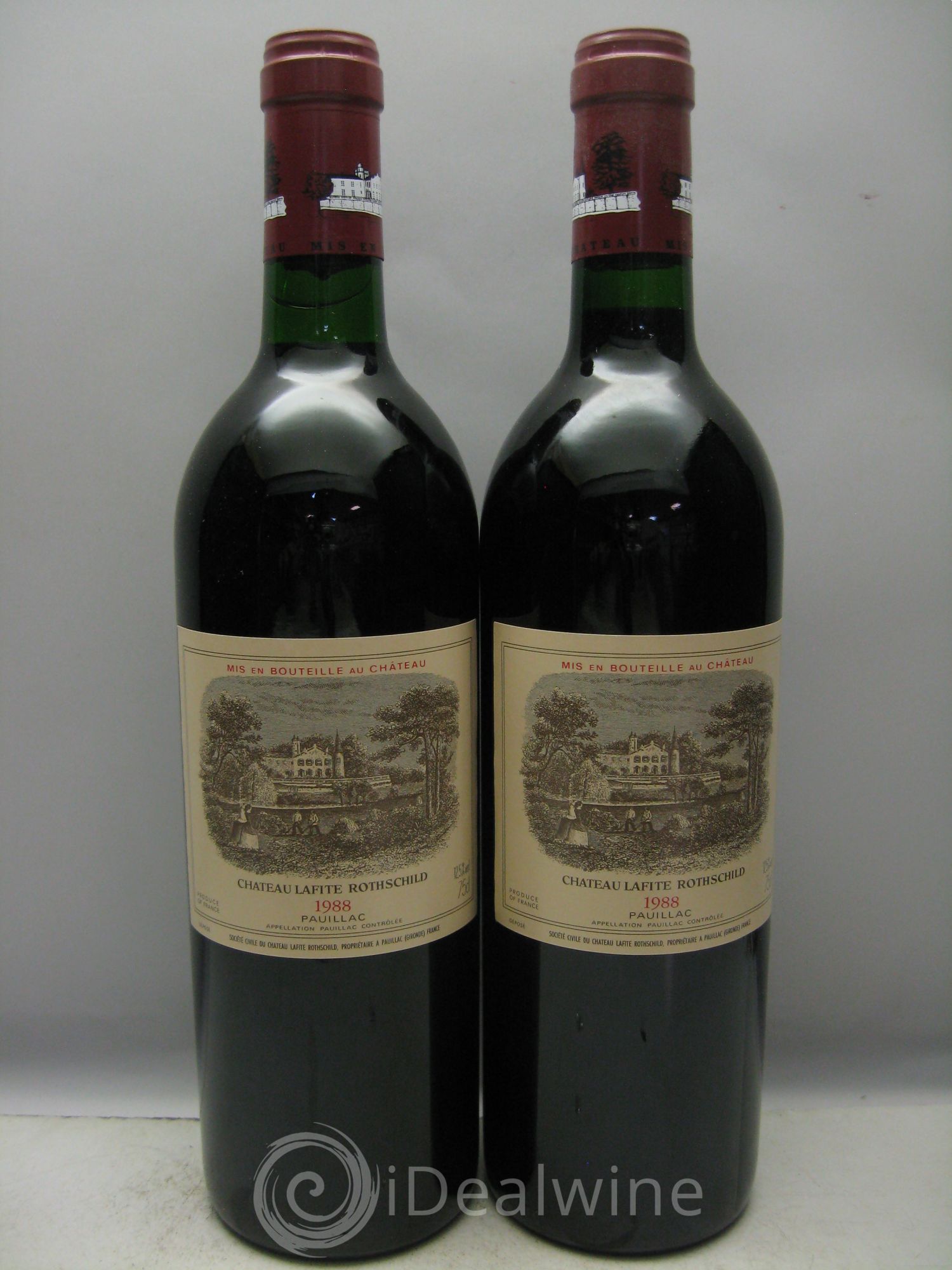 Château Lafite Rothschild 1er Grand Cru Classé 1988 - Lot de 12 bouteilles - 5