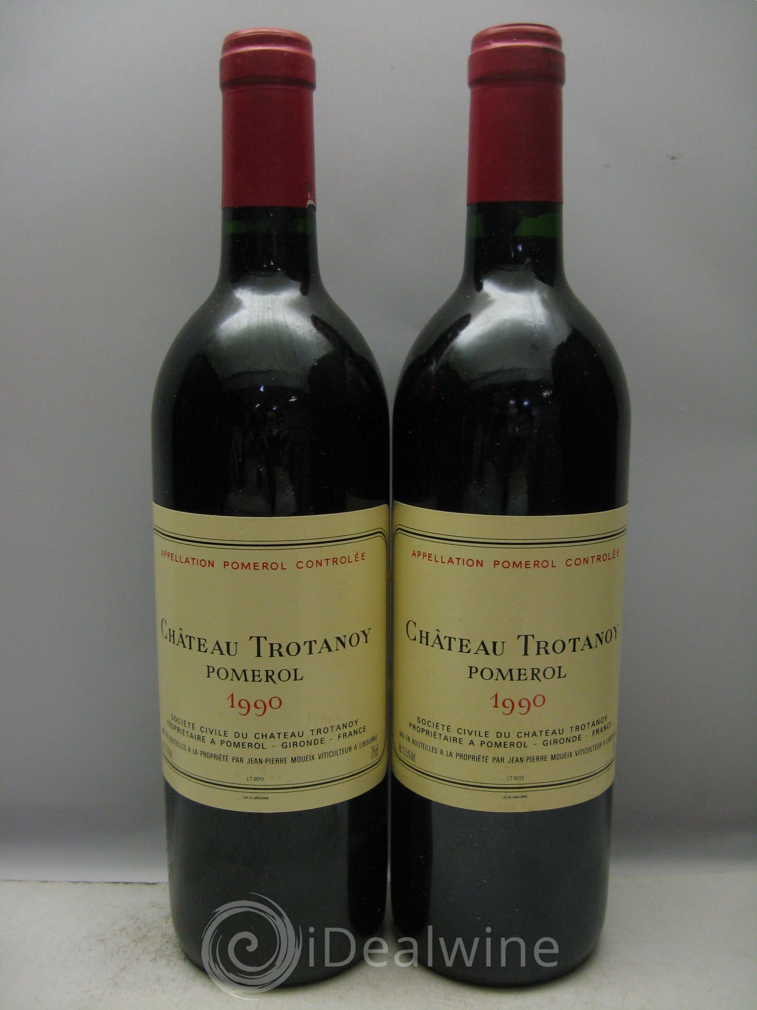 Château Trotanoy 1990 - Lot de 12 bouteilles - 0
