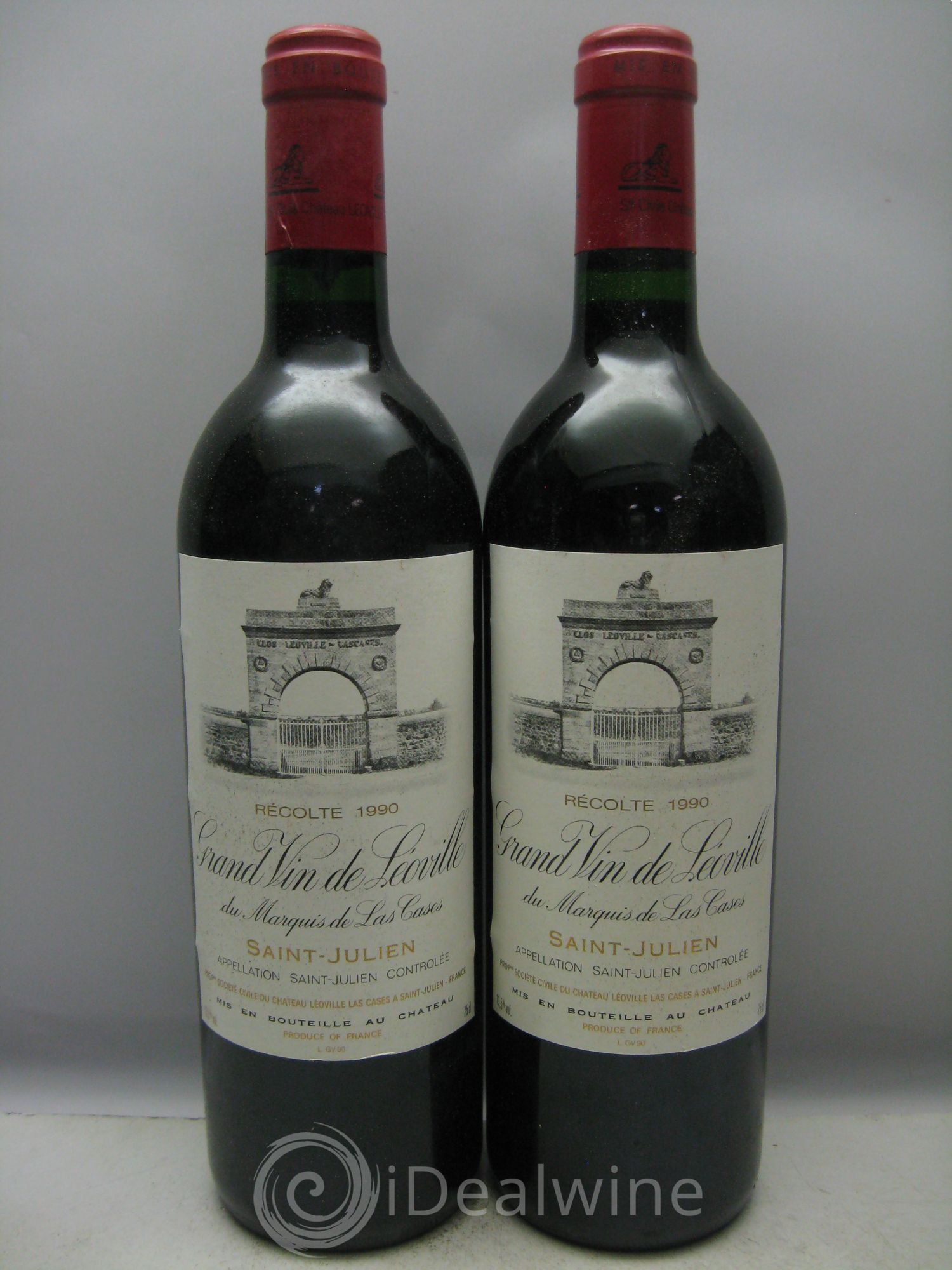 Château Léoville Las Cases 2ème Grand Cru Classé 1990 - Lot de 12 bouteilles - 3