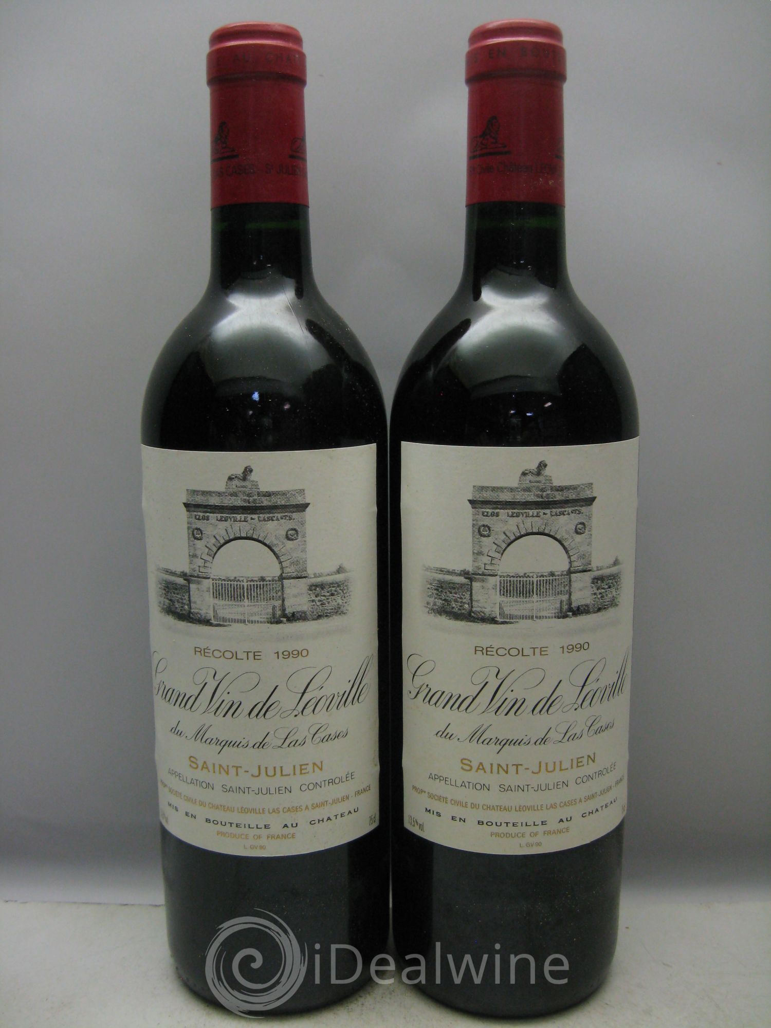 Château Léoville Las Cases 2ème Grand Cru Classé 1990 - Lot de 12 bouteilles - 4