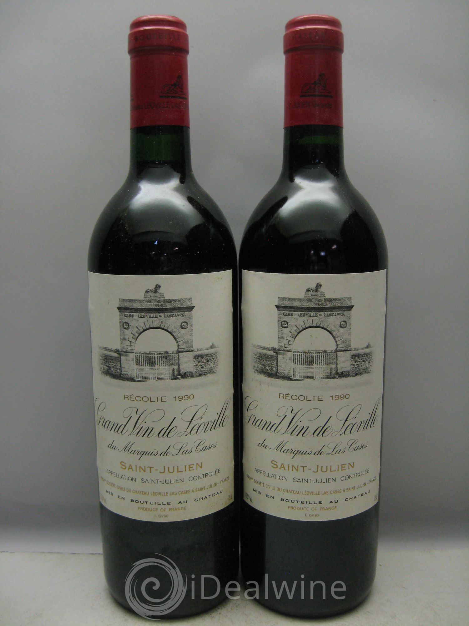 Château Léoville Las Cases 2ème Grand Cru Classé 1990 - Lot de 12 bouteilles - 5