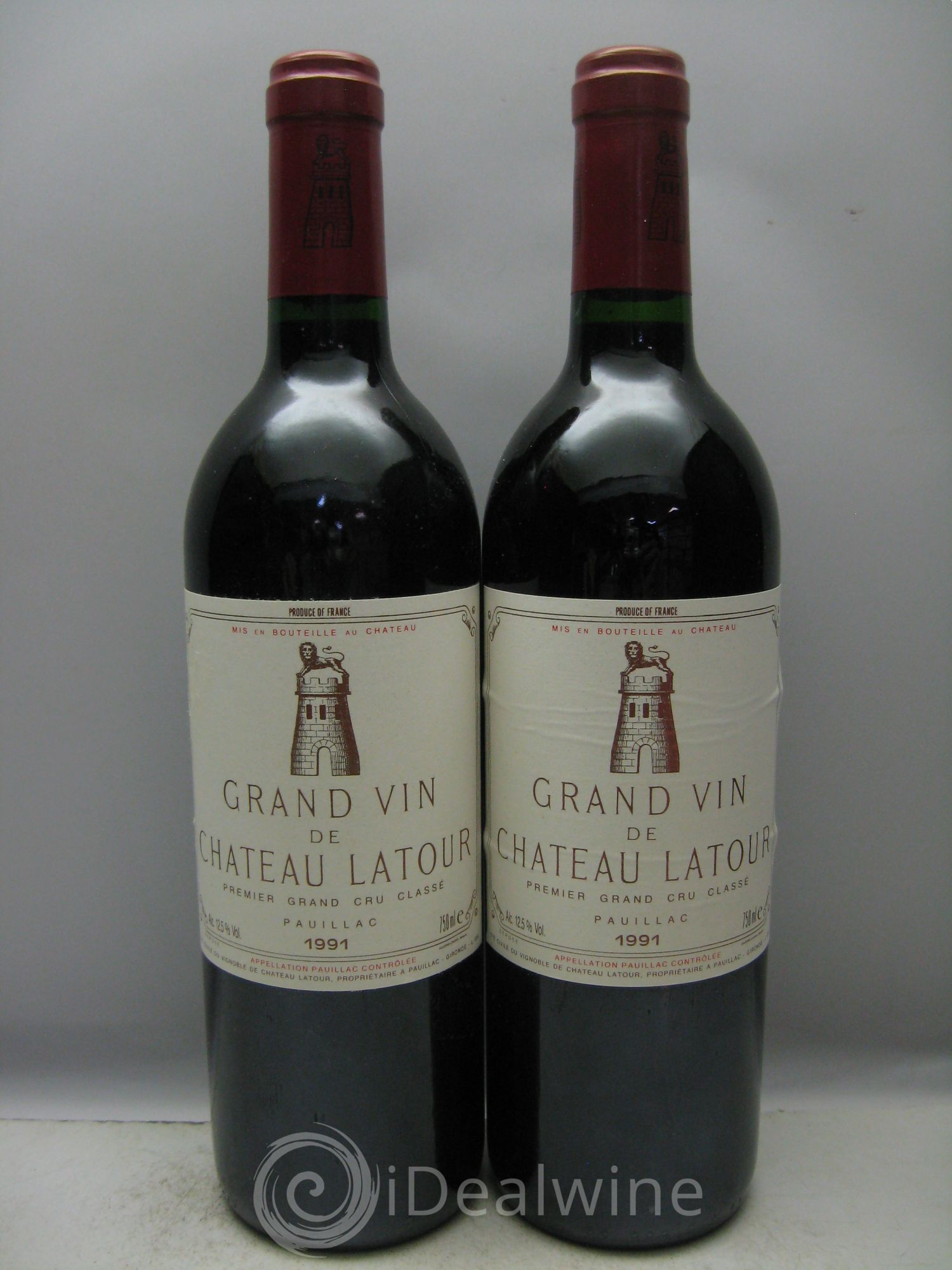 Château Latour 1er Grand Cru Classé 1991 - Lot de 12 bouteilles - 2